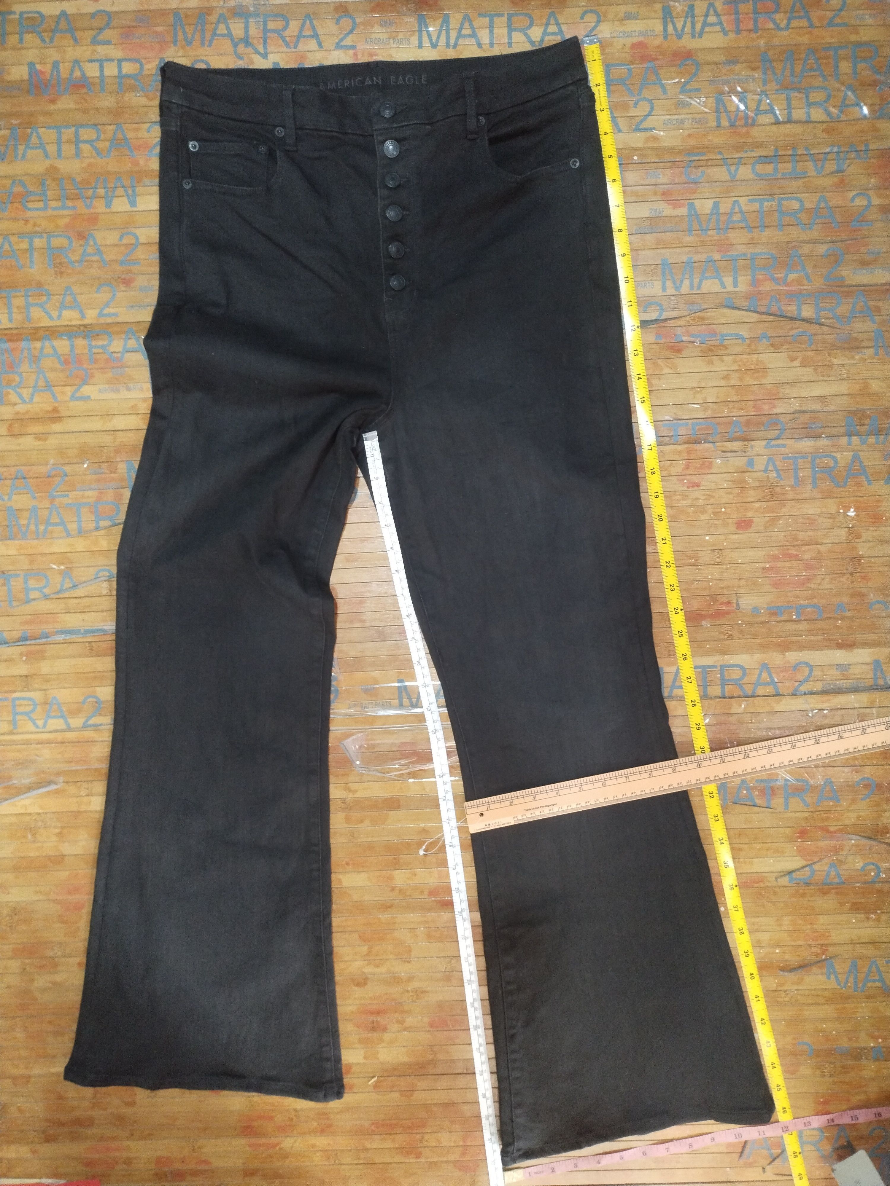 American Eagle Outfitters Jeans American Eagle - Baggy Style Sz 34" Size 34" / US 12 / IT 48 - 3 Thumbnail