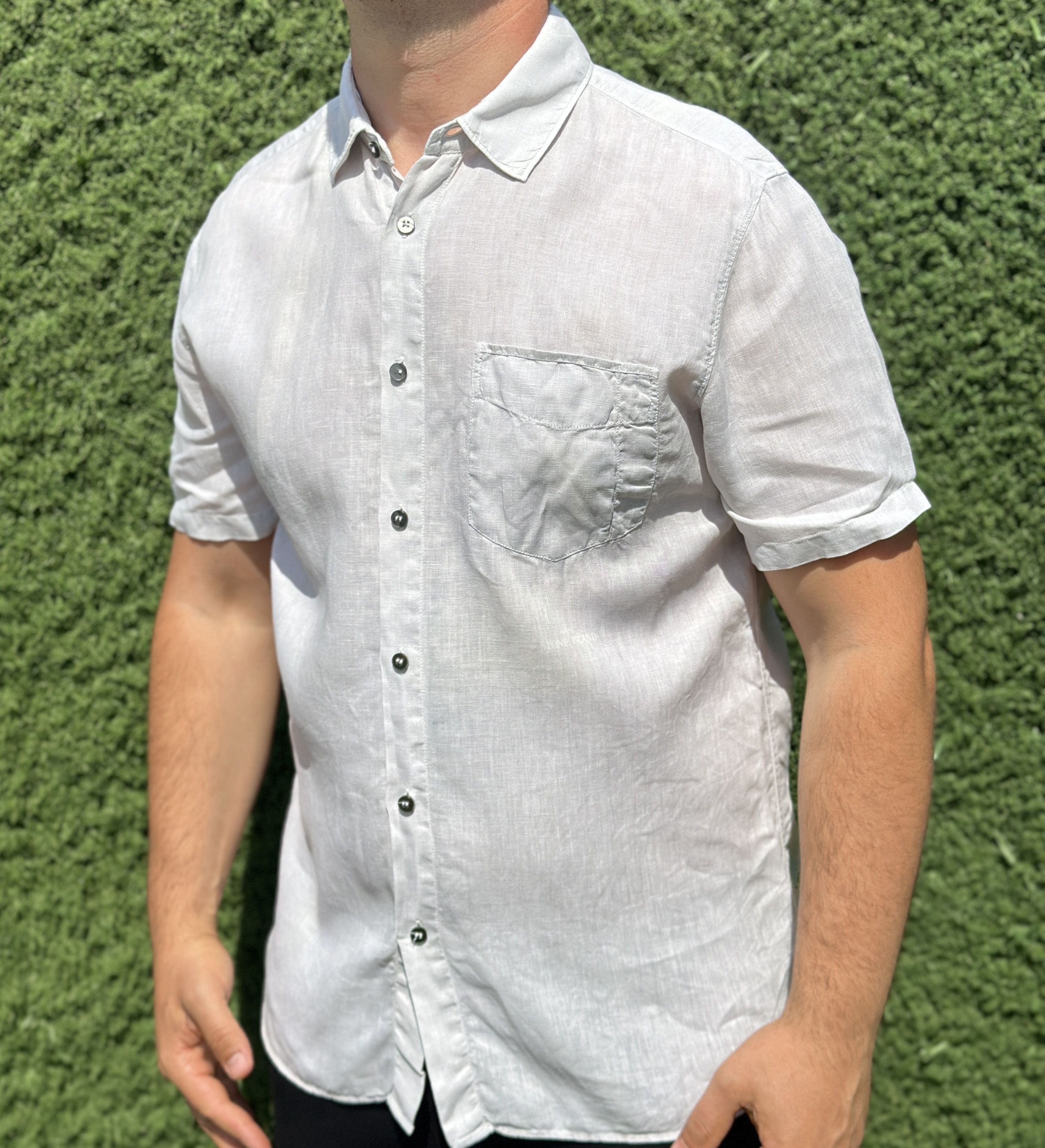 Stone Island × Stone Island Shadow Project Stone Island 2004 Archive Casual Chemise Button Shirt Size L Size US L / EU 52-54 / 3 - 4 Thumbnail