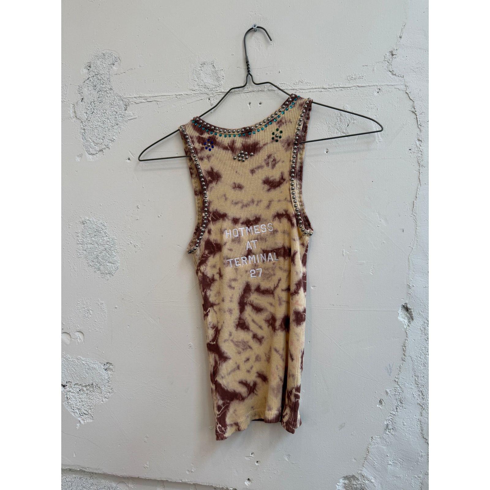 The Great China Wall Great China Wall x Hot Mess Tie Dye Studded Tank Top Size M / US 6-8 / IT 42-44 - 3 Thumbnail