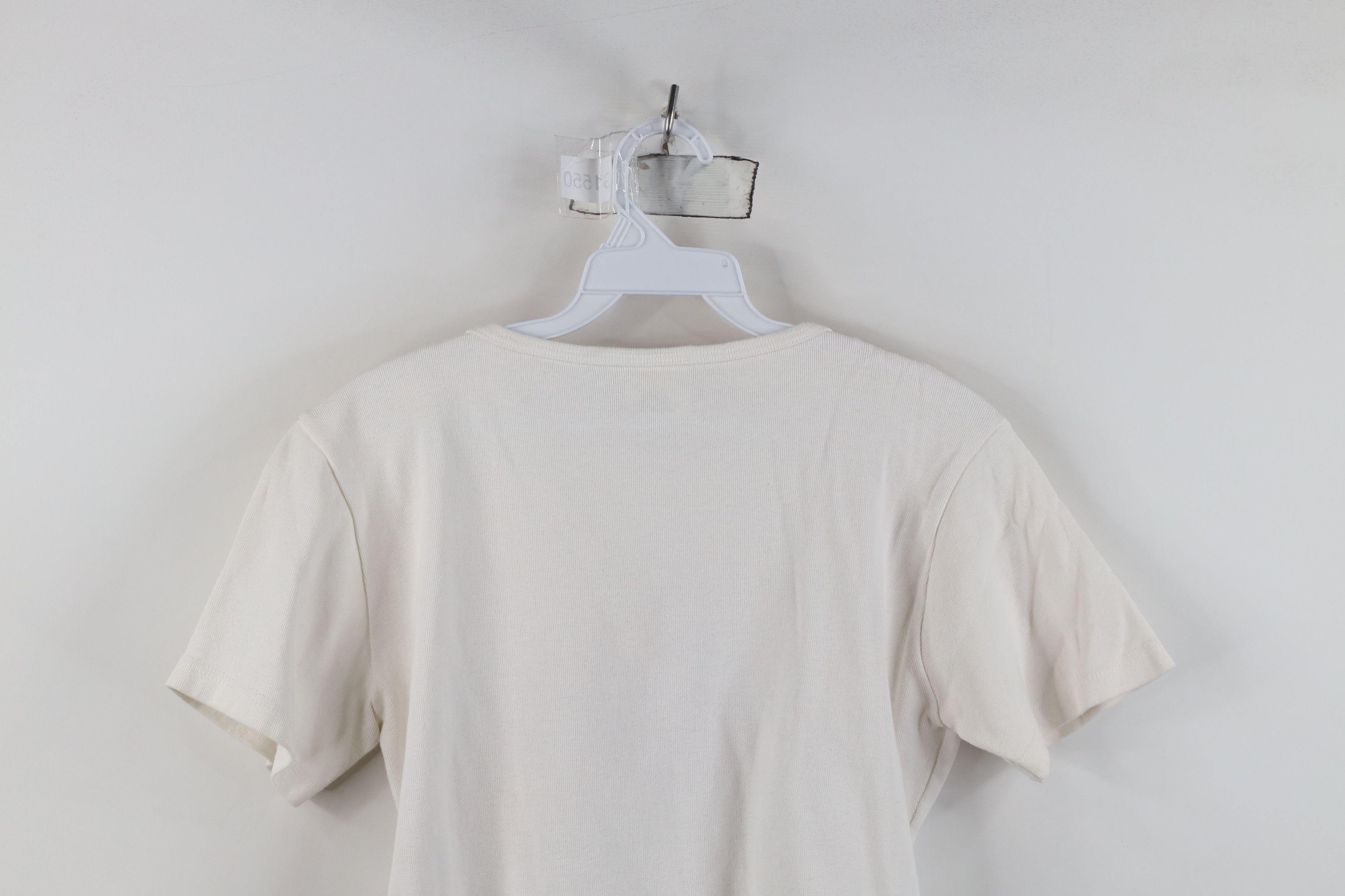 Vintage Vintage Y2K 2003 Baseball Ribbed Knit Cropped T-Shirt USA Size XL / US 12-14 / IT 48-50 - 11 Thumbnail
