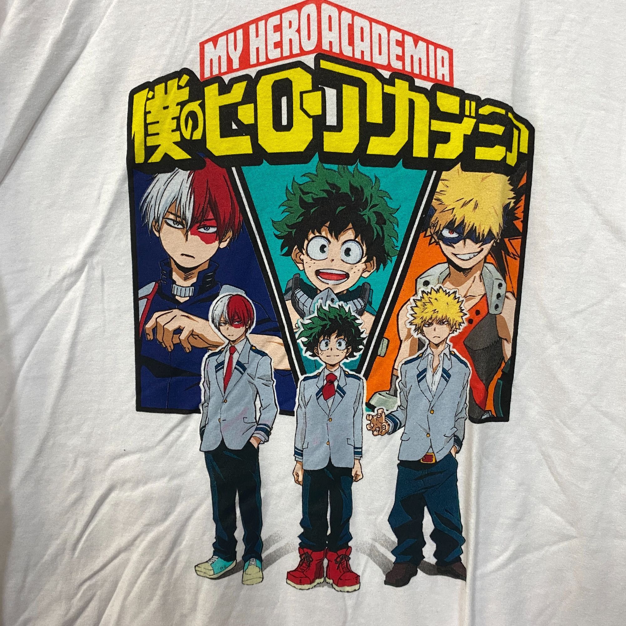 Anime My Hero Academia Deku Bakugo Todoroki Anime Long Sleeve L Size US L / EU 52-54 / 3 - 2 Thumbnail