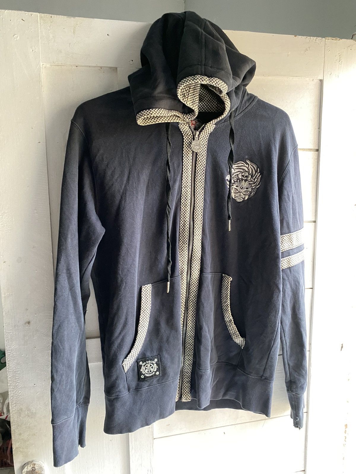 If Six Was Nine × Japanese Brand × Le Grande Bleu (L.G.B.) Vintage jizo bosatsu hoodie jnco style Size US M / EU 48-50 / 2 - 1 Thumbnail