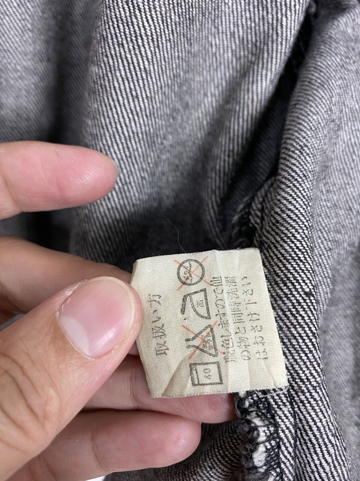 Japanese Brand × Vintage Vtg Casablanca Rally Halb Wallis Denim Stoned Washed Jacket Size US L / EU 52-54 / 3 - 11 Thumbnail