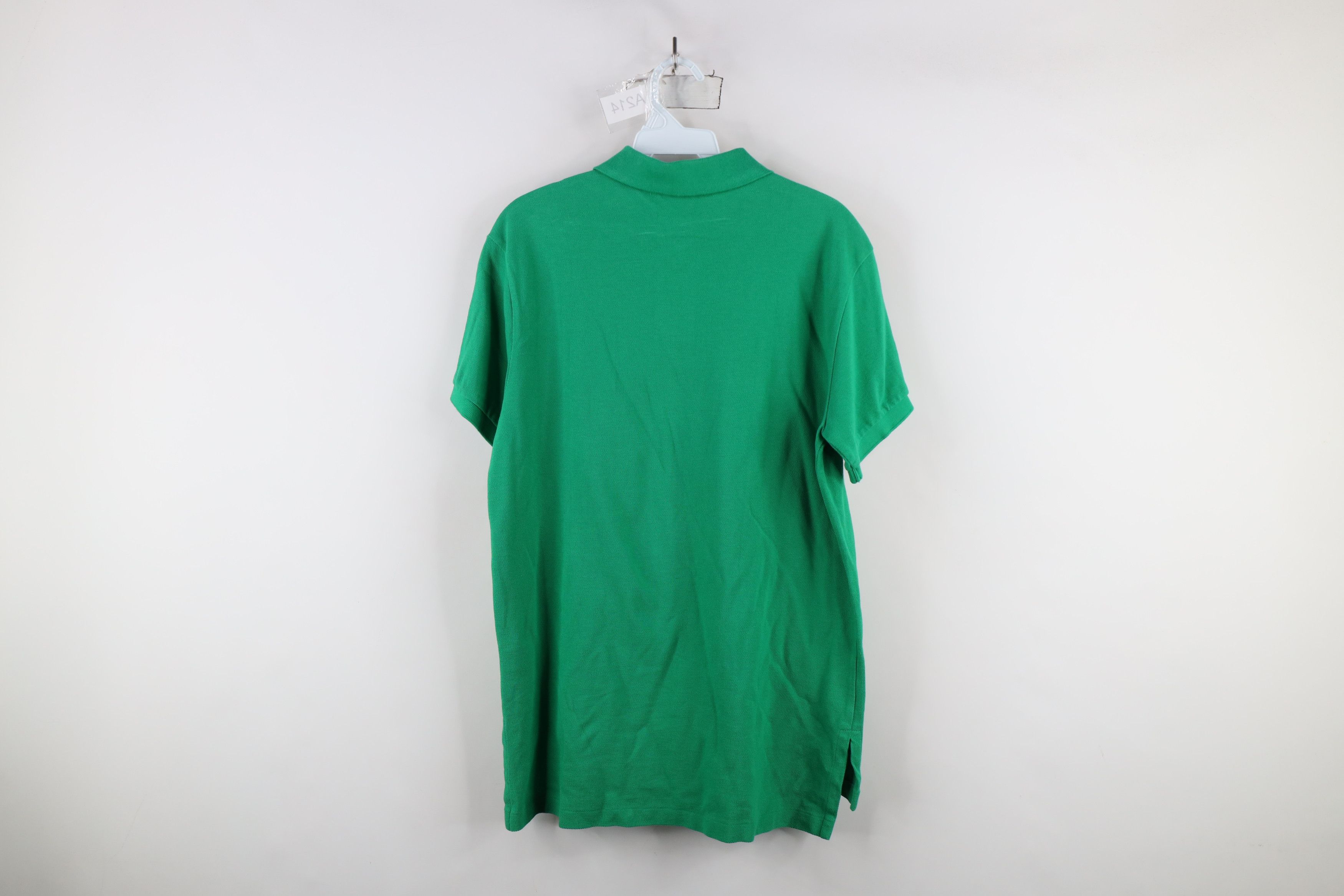 Ralph Lauren × Vintage Vintage 90s Ralph Lauren Fit Collared Polo Shirt Kelly Green Size US M / EU 48-50 / 2 - 8 Thumbnail