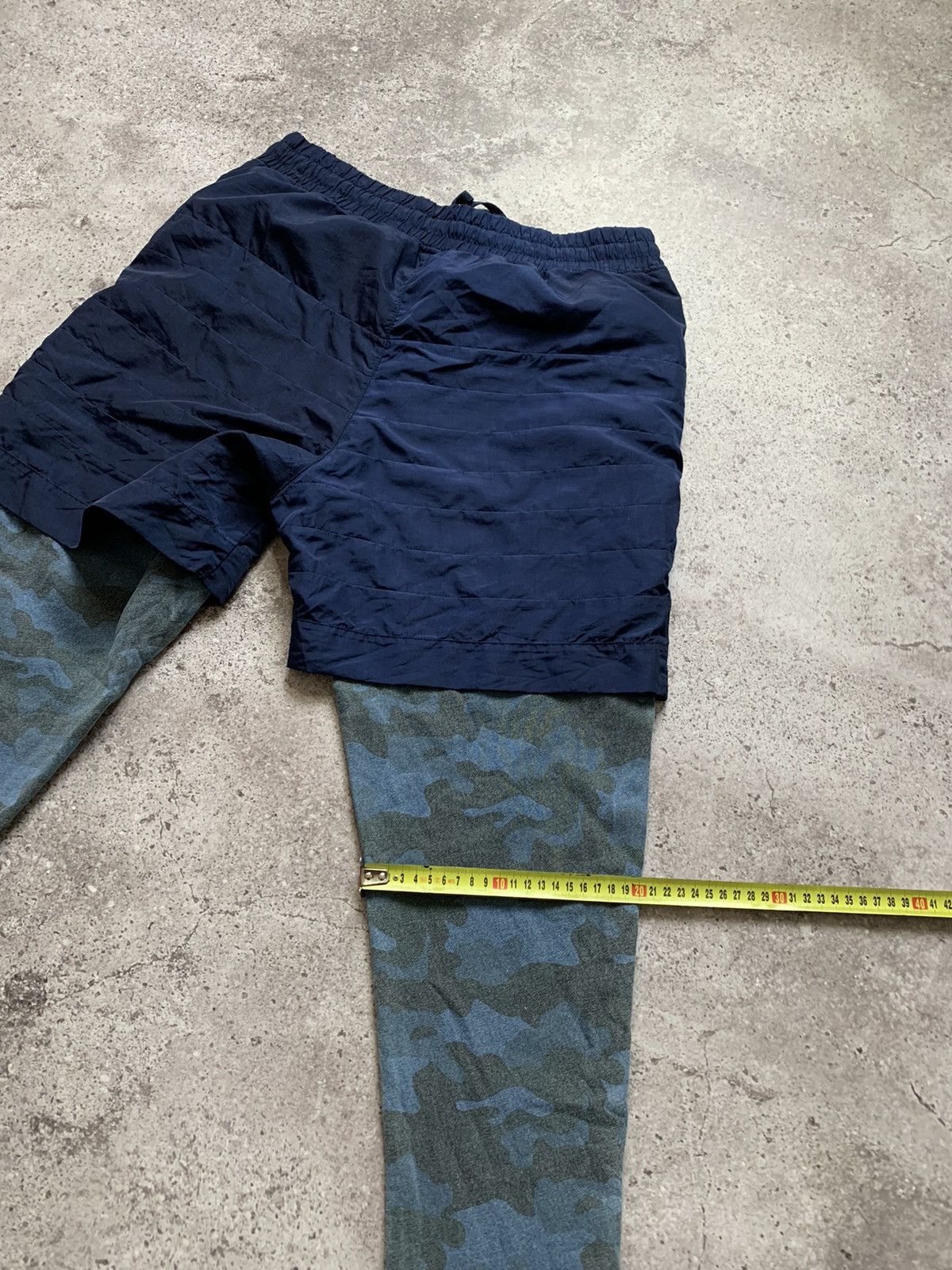 Kith Kith Nylon Shorts - Sweatpants Navy Camo Joggers Size US 34 / EU 50 - 11 Thumbnail