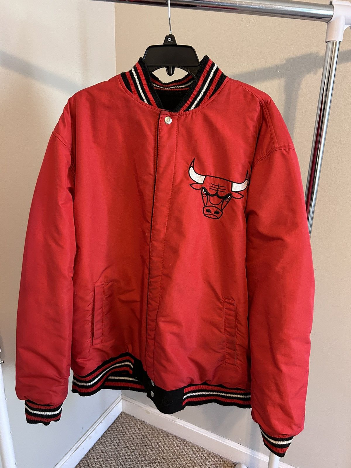 Jeff Hamilton Chicago Bulls Jeff Hamilton Jacket Size US XL / EU 56 / 4 - 4 Thumbnail