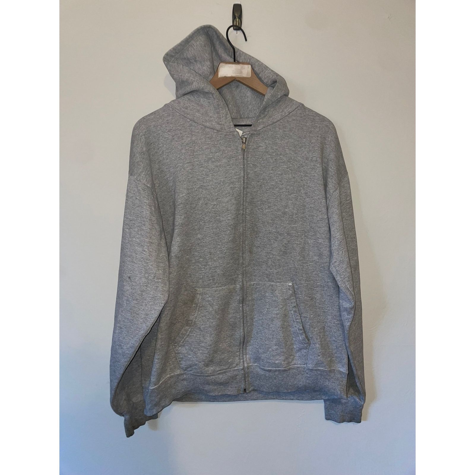 Disney Vintage Walt Disney World Hoodie Gray Ful Zip Jacket VTG XL Size US XL / EU 56 / 4 - 2 Thumbnail