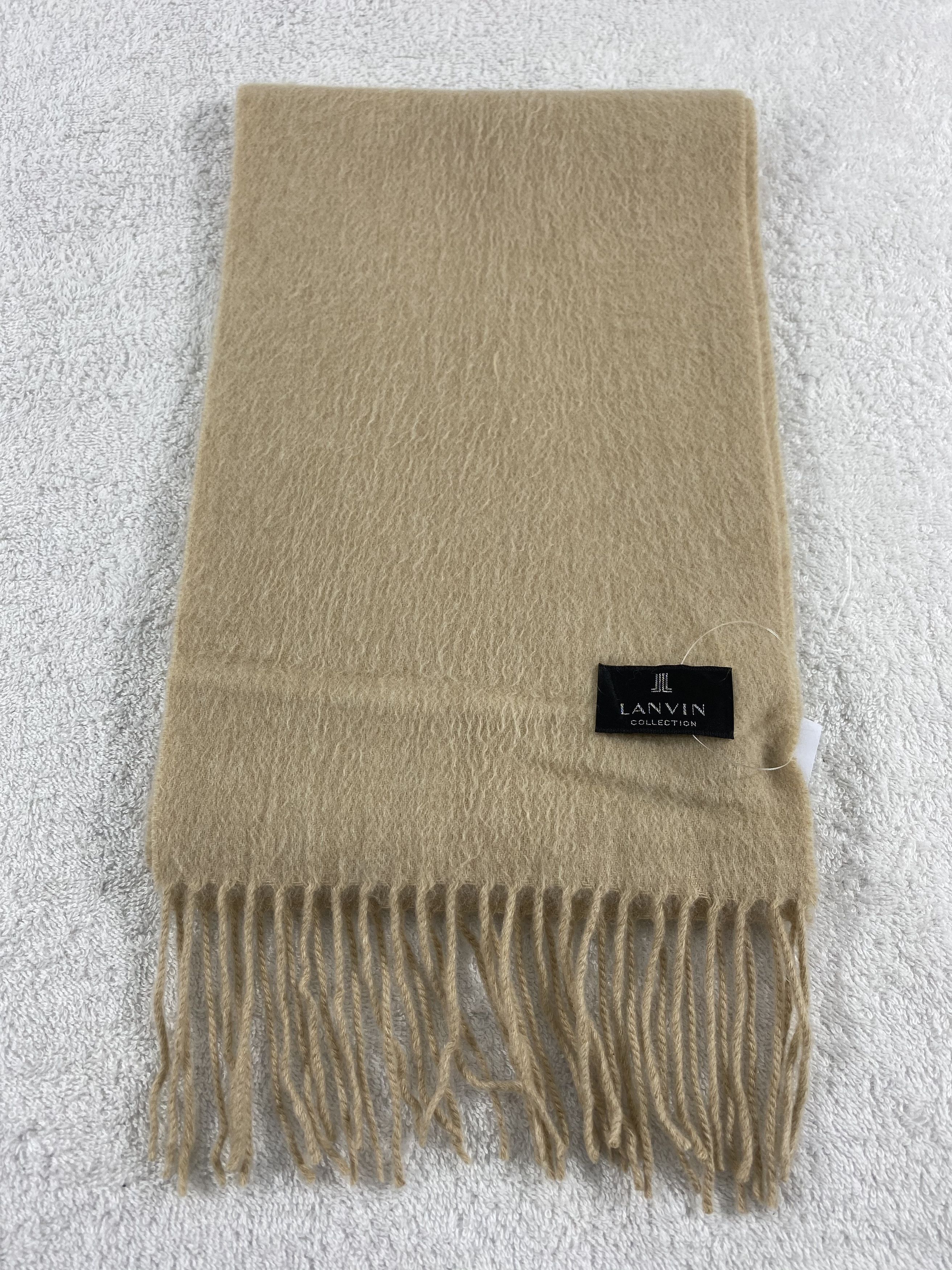 Lanvin Vintage Lanvin Scarf/Muffler/Neckwear MF748 Size ONE SIZE - 2 Thumbnail