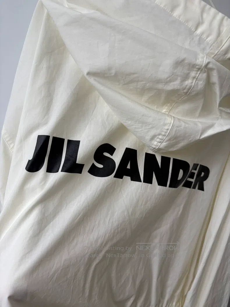 Jil Sander Jil Sander size 34 White Oversize Windbreaker Size S / US 4 / IT 40 - 4 Thumbnail