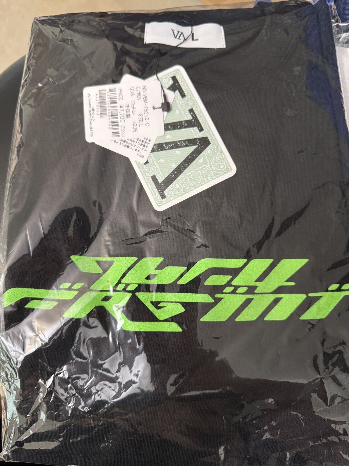 Fragment Design Fragment x VA Gundam Black Tee (Size: L) Size US L / EU 52-54 / 3 - 1 Preview