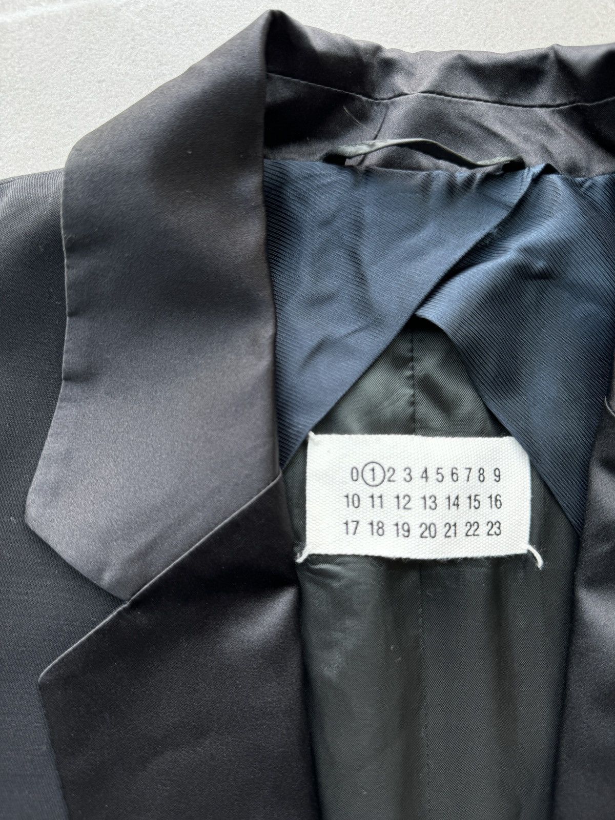 Maison Margiela Early Martin Margiela LINE 1 Viscose Wool Silk Black Blazer Size XS / US 0-2 / IT 36-38 - 6 Thumbnail