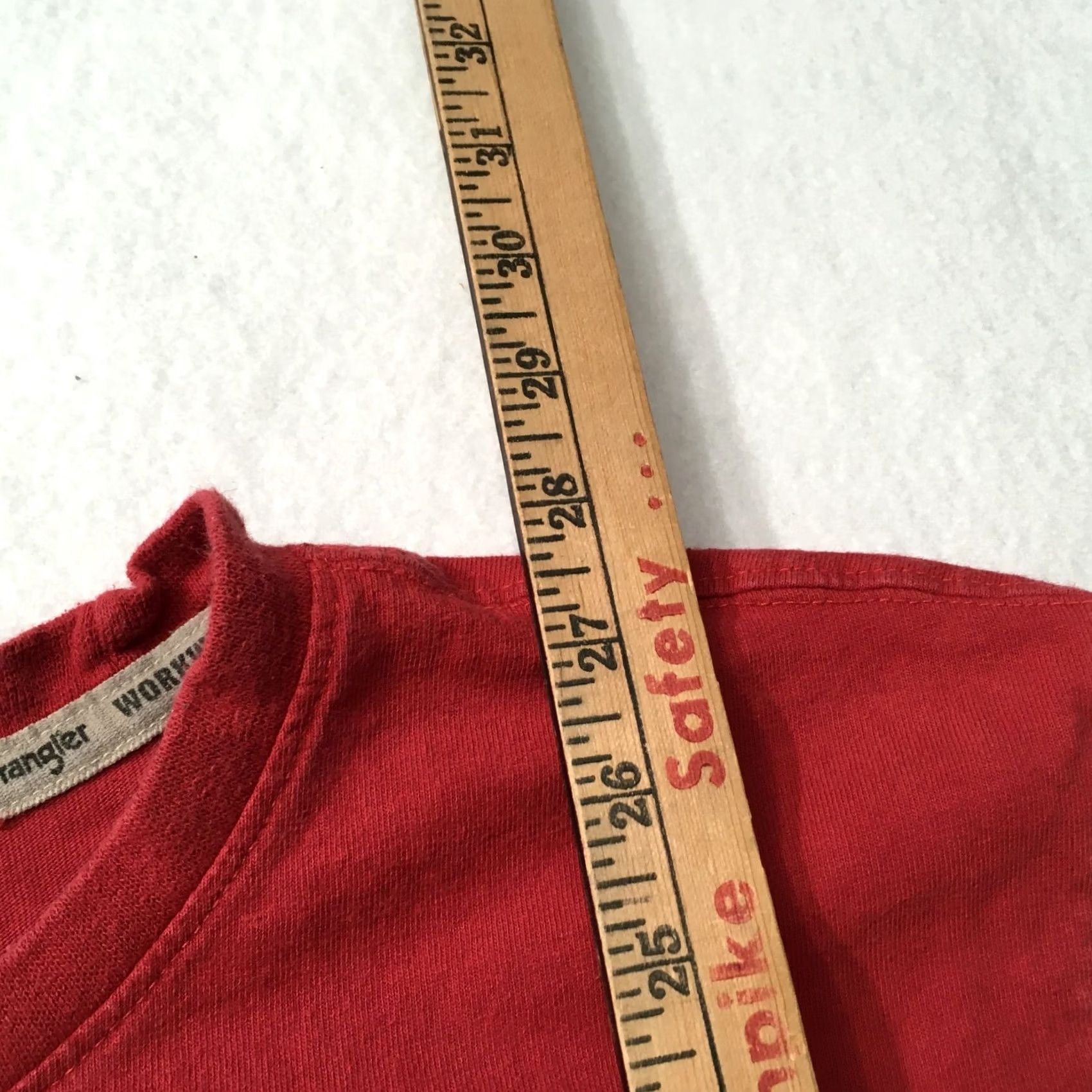 Wrangler Wrangler Workwear Henley Shirt Mens XL Red Short Sleeve Tee pocket Size US XL / EU 56 / 4 - 6 Thumbnail
