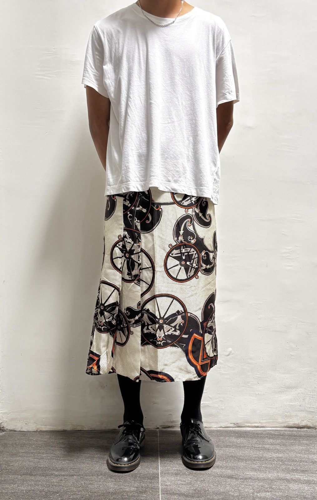 Hermes Silk Printed Skirt Size 28" / US 6 / IT 42 - 1 Thumbnail