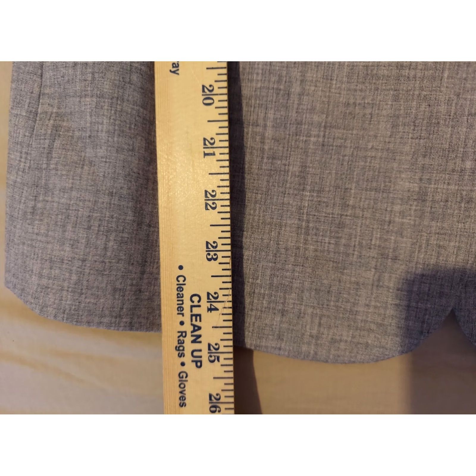 Banana Republic Womens Banana Republic Blazer Jacket 12 Gray Regular Polyester Button Size XL / US 12-14 / IT 48-50 - 6 Thumbnail