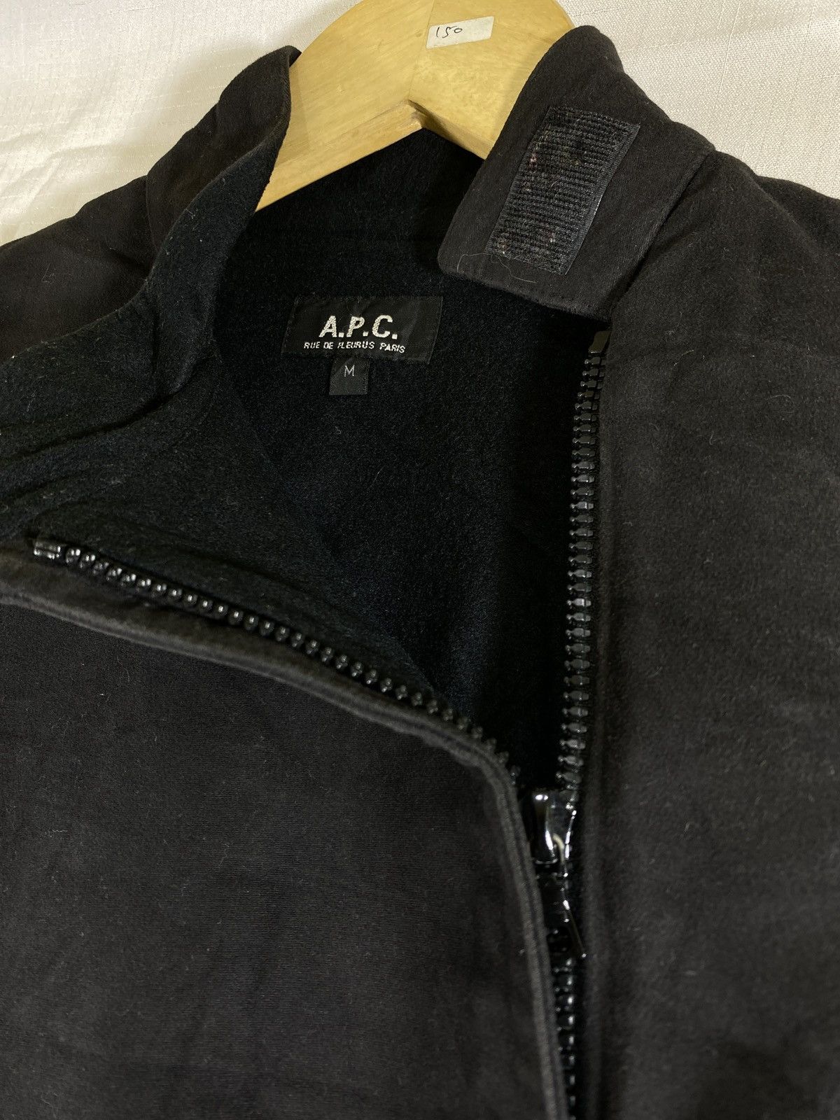 A.P.C. twill cotton assymetric jacket Size US XS / EU 42 / 0 - 2 Thumbnail