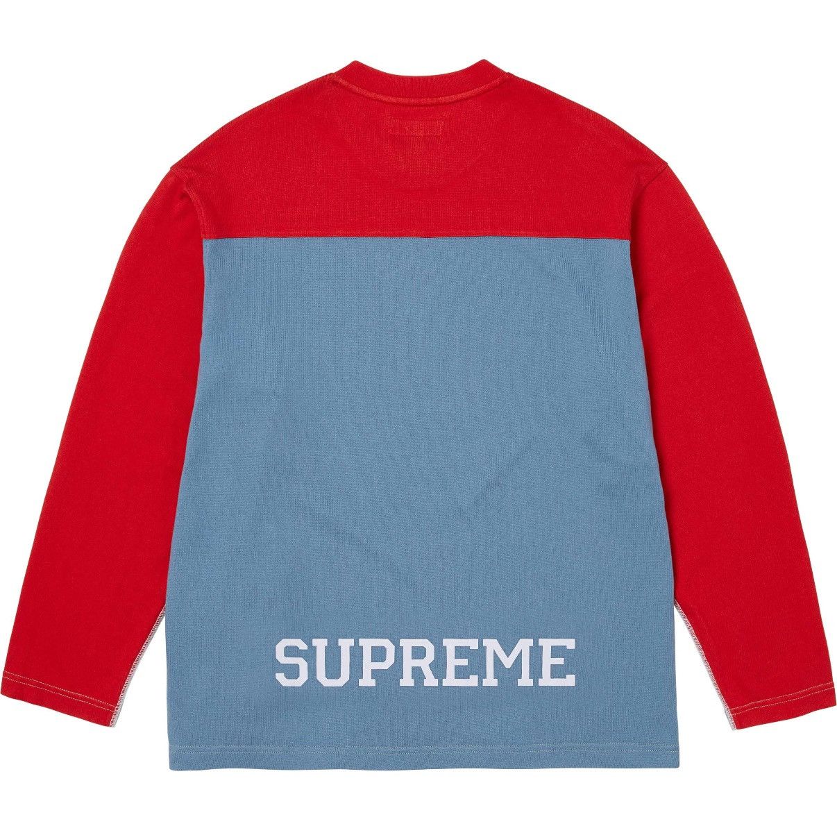 Supreme Split Football Top L/S Size XL