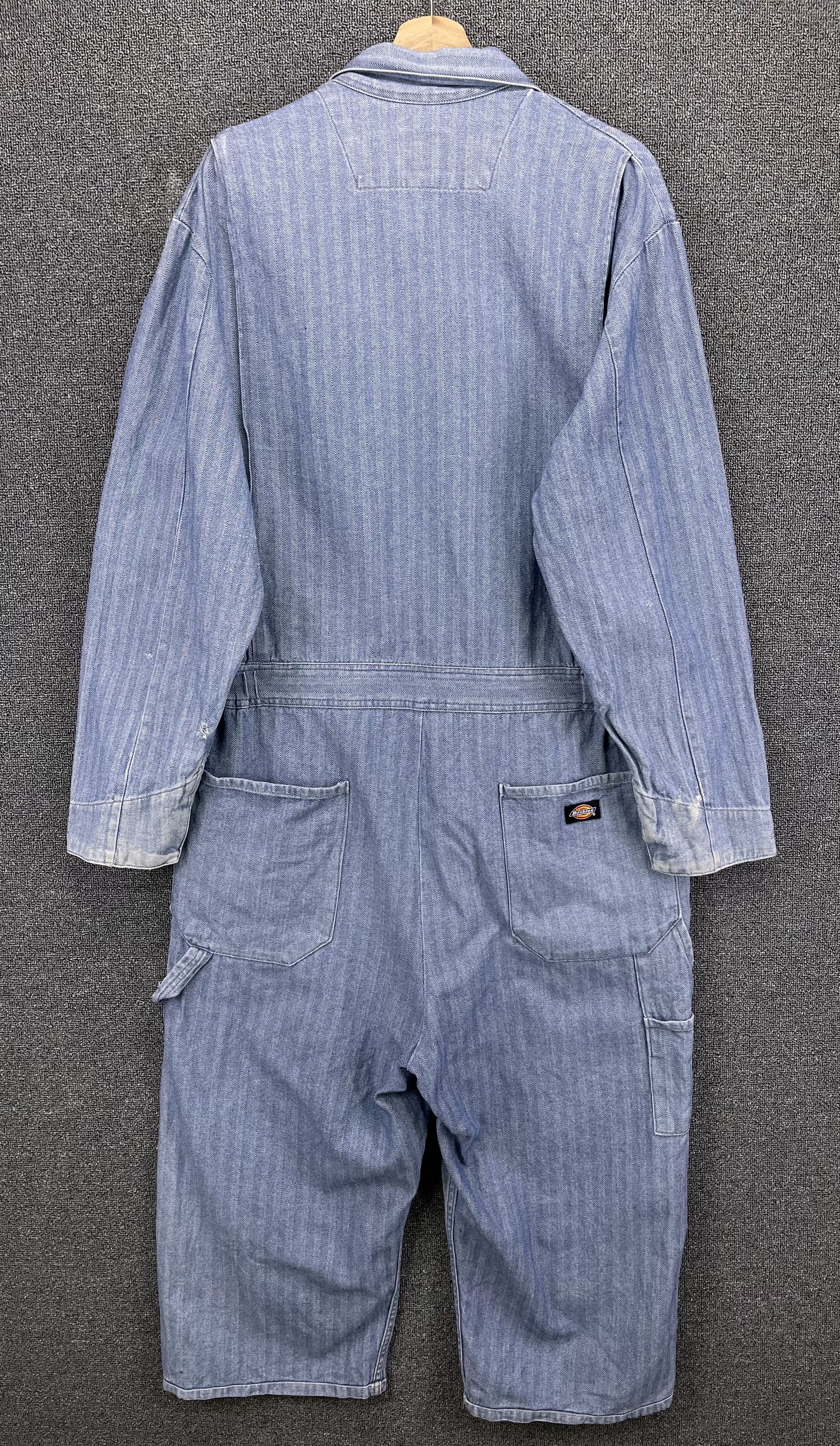 Dickies Vintage Dickies Rare Denim Overalls Jumpsuit Size US 39 - 6 Thumbnail