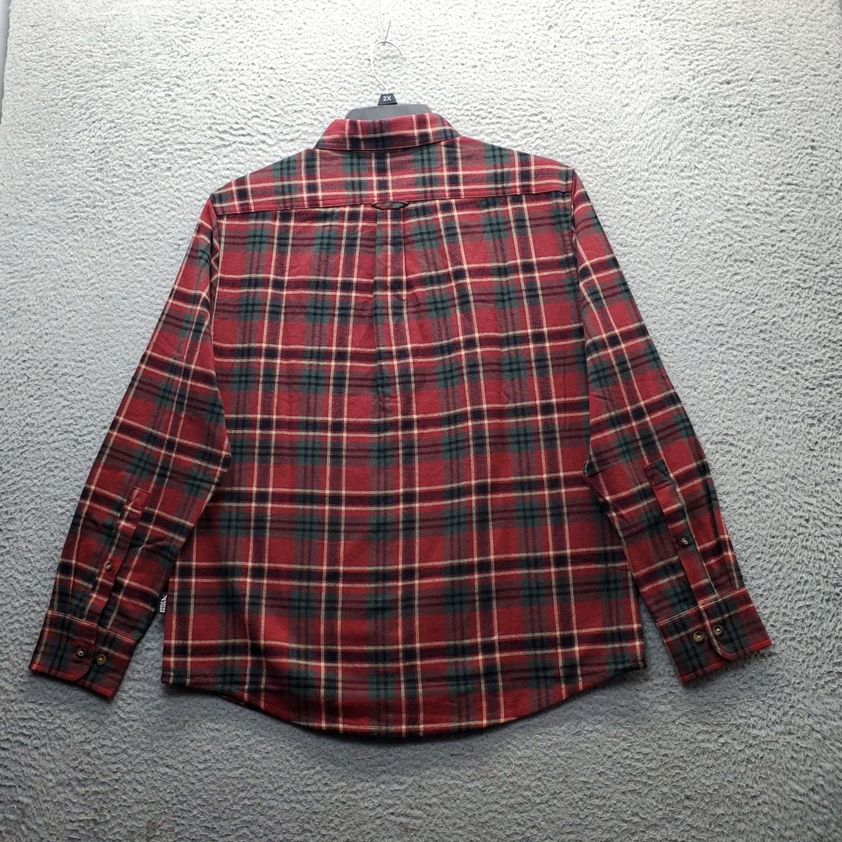 Eddie Bauer Eddie Bauer Mens Button-Up Shirt Flannel Multi Plaid Long Sleeve Casual Comfort, Size M, Cotton, Chest 21.75", 27.25" Shoulders to Bottom, NWT Size US M / EU 48-50 / 2 - 2 Thumbnail