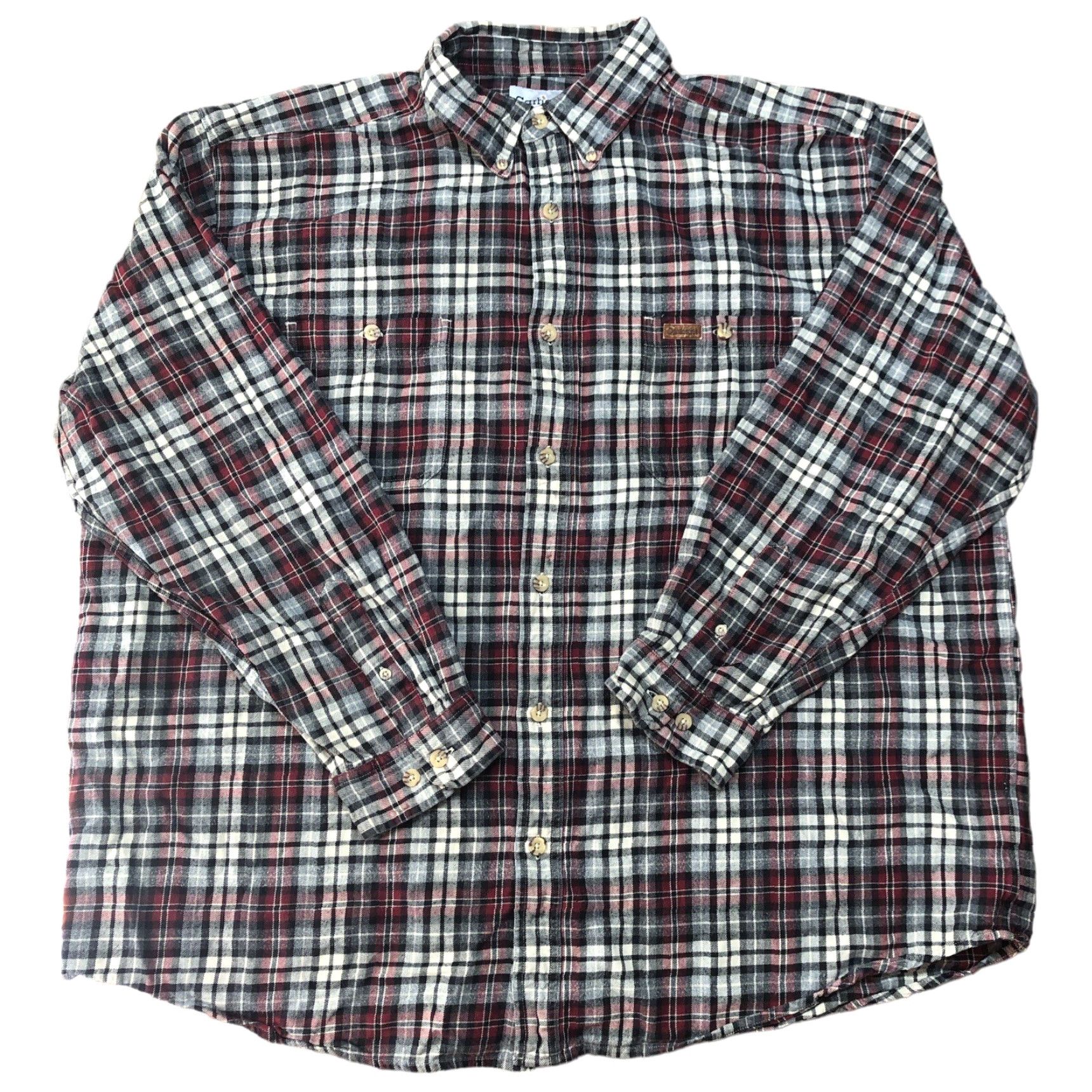 Carhartt Carhartt Shirt Men 2XL Multicolor Plaid Button-Down Relaxed Fit Flannel Work Outdoor Size US XXL / EU 58 / 5 - 2 Thumbnail