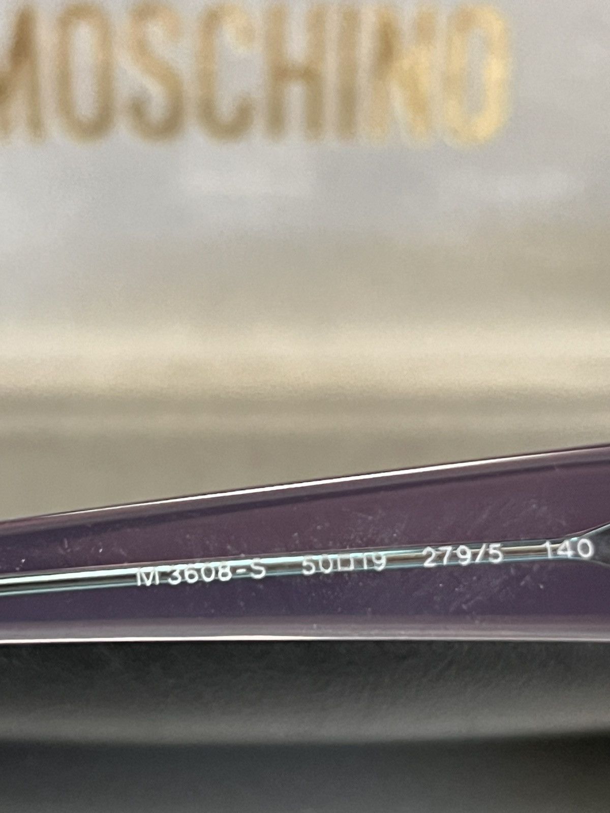 Moschino y2k Moschino shades Size ONE SIZE - 5 Thumbnail