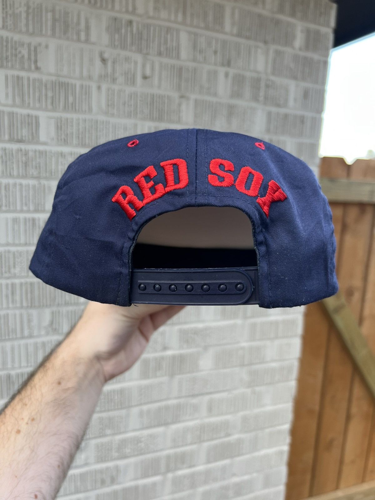 Sports Specialties Vintage 90’s Boston Red Sox MLB SnapBack Hat Size ONE SIZE - 4 Thumbnail
