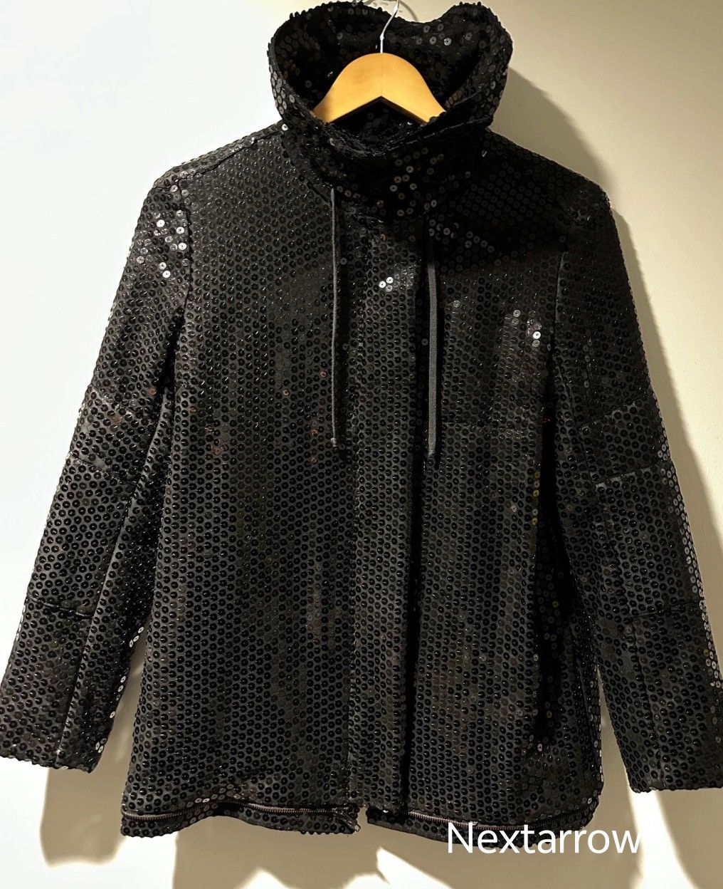 Helmut Lang 99aw Sequined Astro Biker Jacket2412-Nextarrow