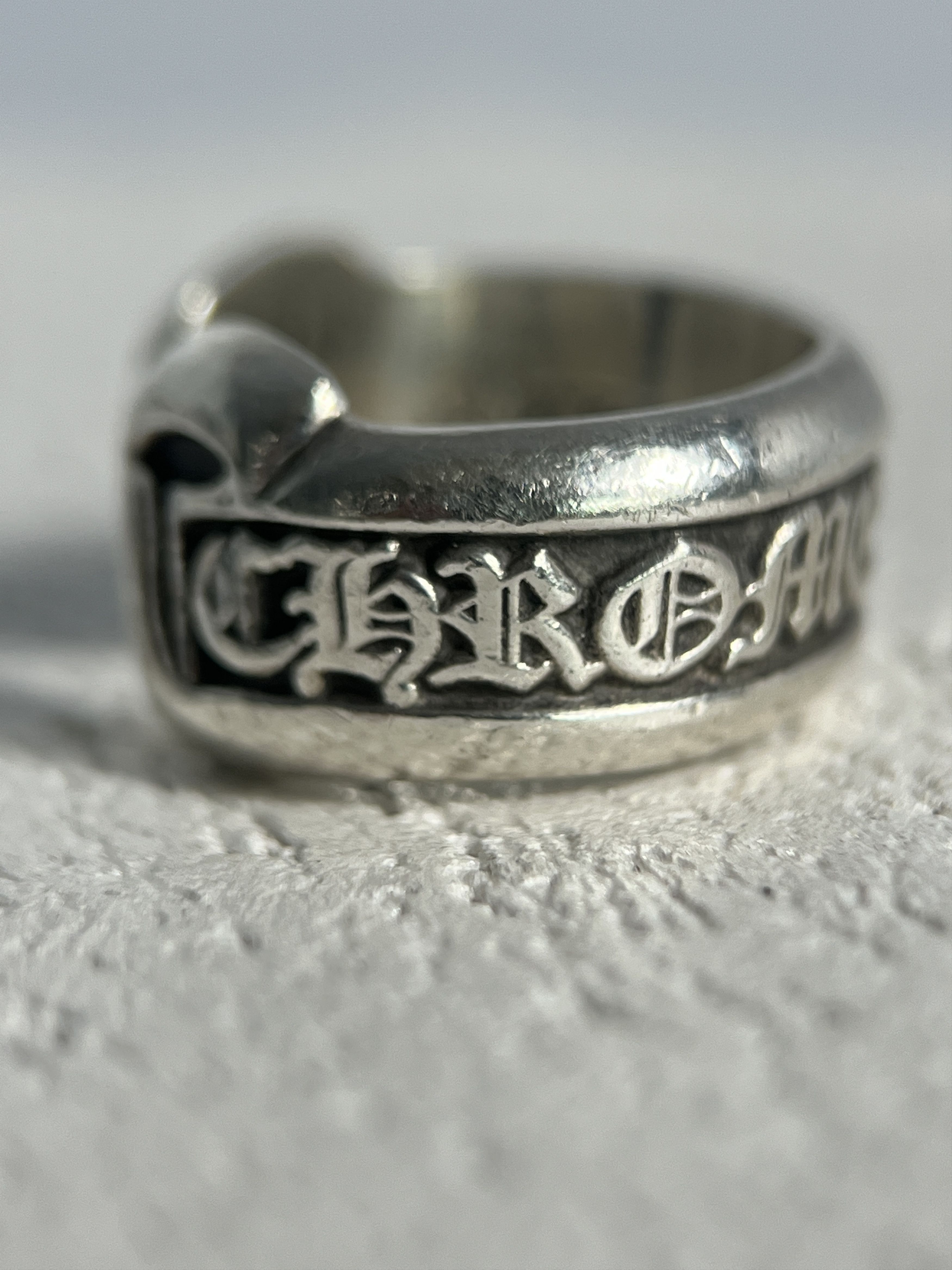 Chrome Hearts Chrome Hearts Scroll Band Ring .925 Silver Size US4 / MM47 Size ONE SIZE - 4 Thumbnail