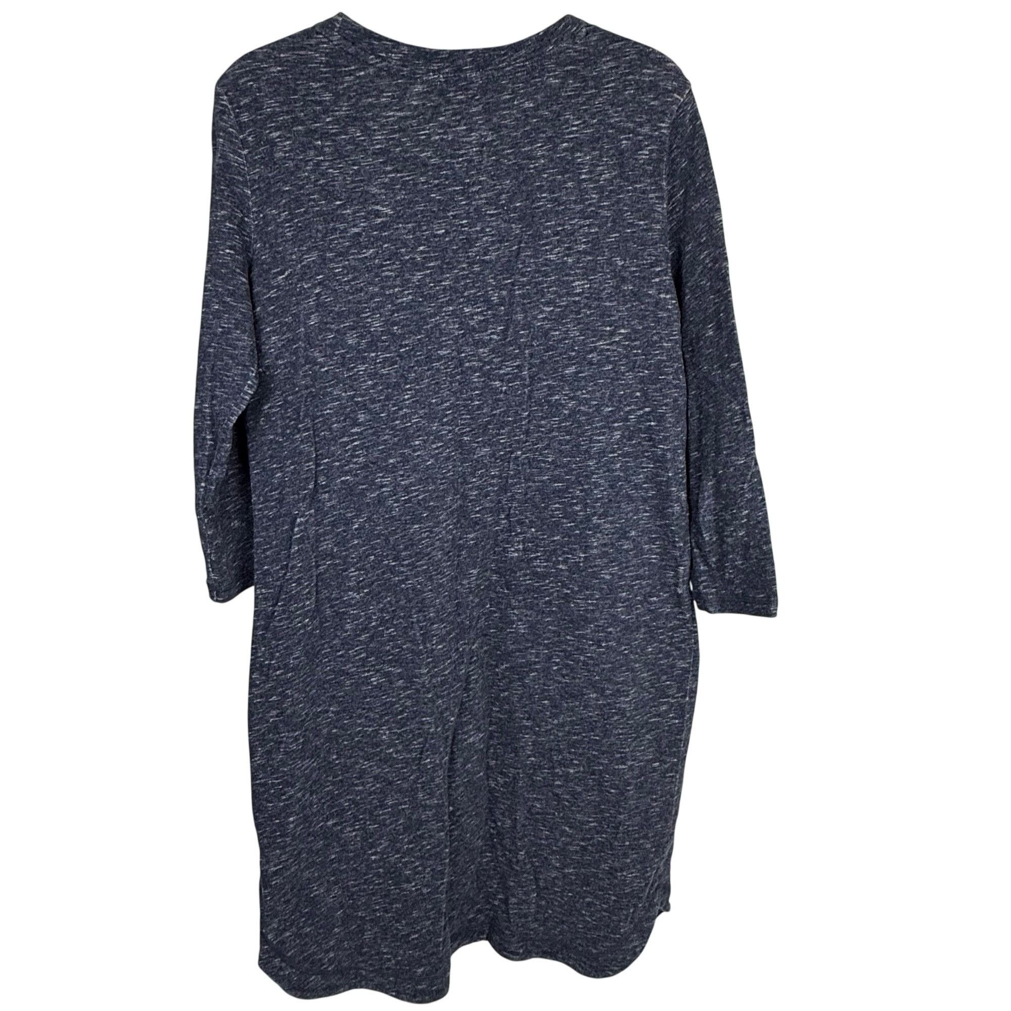 Gap Gap Women's Jersey-Knit 3/4-Sleeve Shirttail Zip-Pocket Dres Size M / US 6-8 / IT 42-44 - 4 Thumbnail