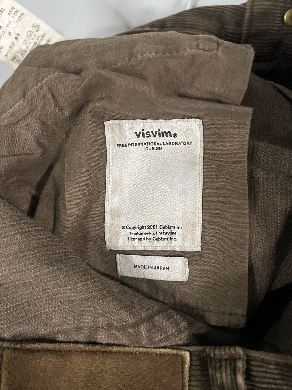 Visvim Visvim mud dyed corduroy casual pants workwear Size US 31 - 7 Thumbnail