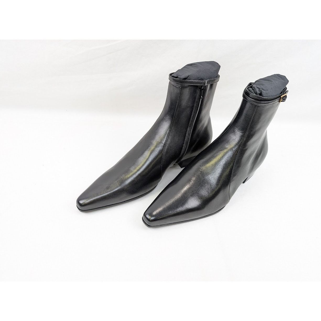 Saint Laurent Paris o1rshd1 Q:2 / Arsun 25 Zipped Boots in Nero Size US 10 / EU 43 - 17 Thumbnail