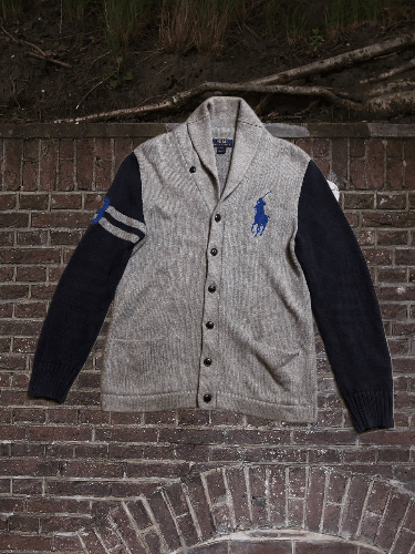 Polo Ralph Lauren POLO RALPH LAUREN Authentic Shawl Collar Cardigan Boys XL Size US M / EU 48-50 / 2 - 1 Thumbnail