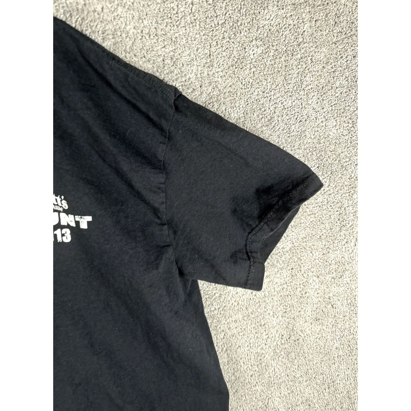 Delta Knott's Scary Farm Haunt Shirt Mens Large Black 2013 Halloween Graphic Tee Size US L / EU 52-54 / 3 - 3 Thumbnail