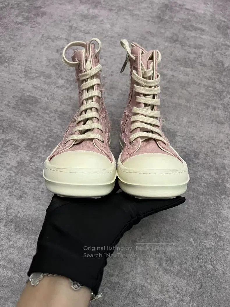 Rick Owens Rick Owens Pink High. Size US 7 / IT 37 - 3 Thumbnail