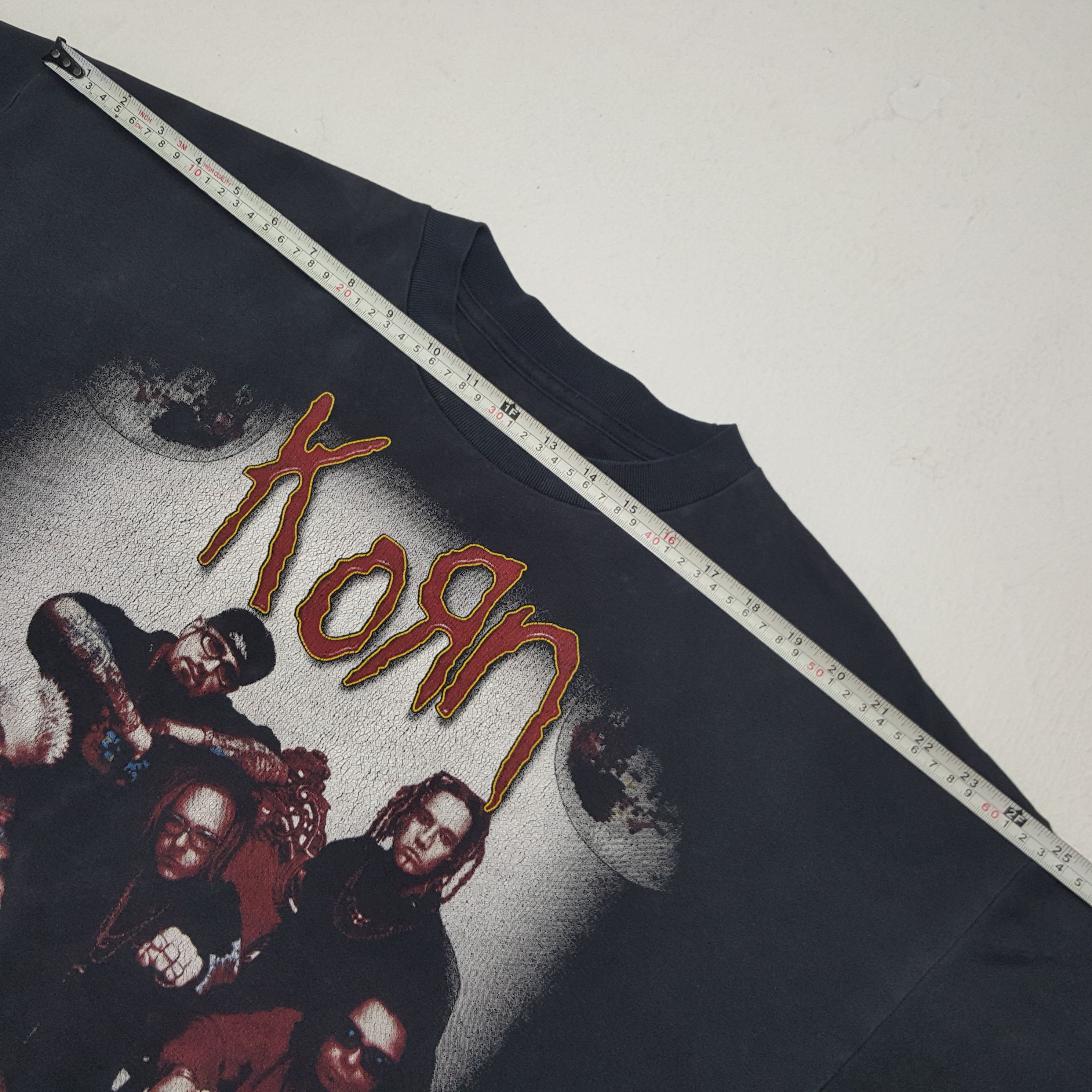 Band Tees × Vintage Vintage Korn Follow The Leader American Rock Band Tshirt Size US XXL / EU 58 / 5 - 6 Thumbnail
