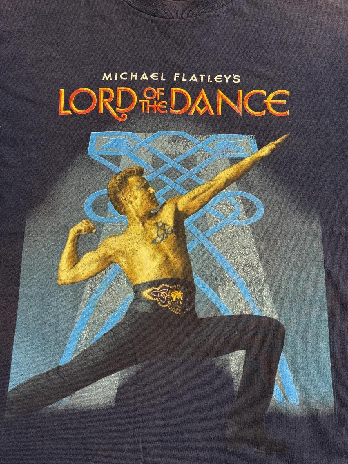 Other Vintage Michael Flatley Lord of the Dance Celtic Cross Tee Size US M / EU 48-50 / 2 - 4 Thumbnail