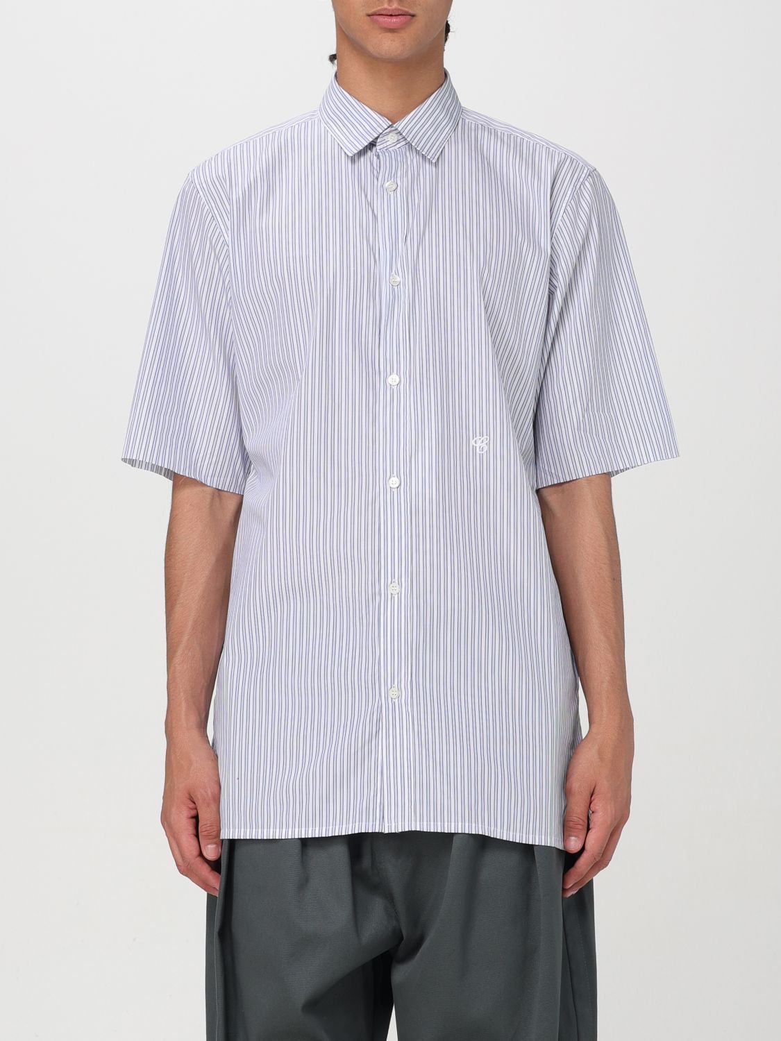 image of Maison Margiela Shirt Men Striped (Size Medium)