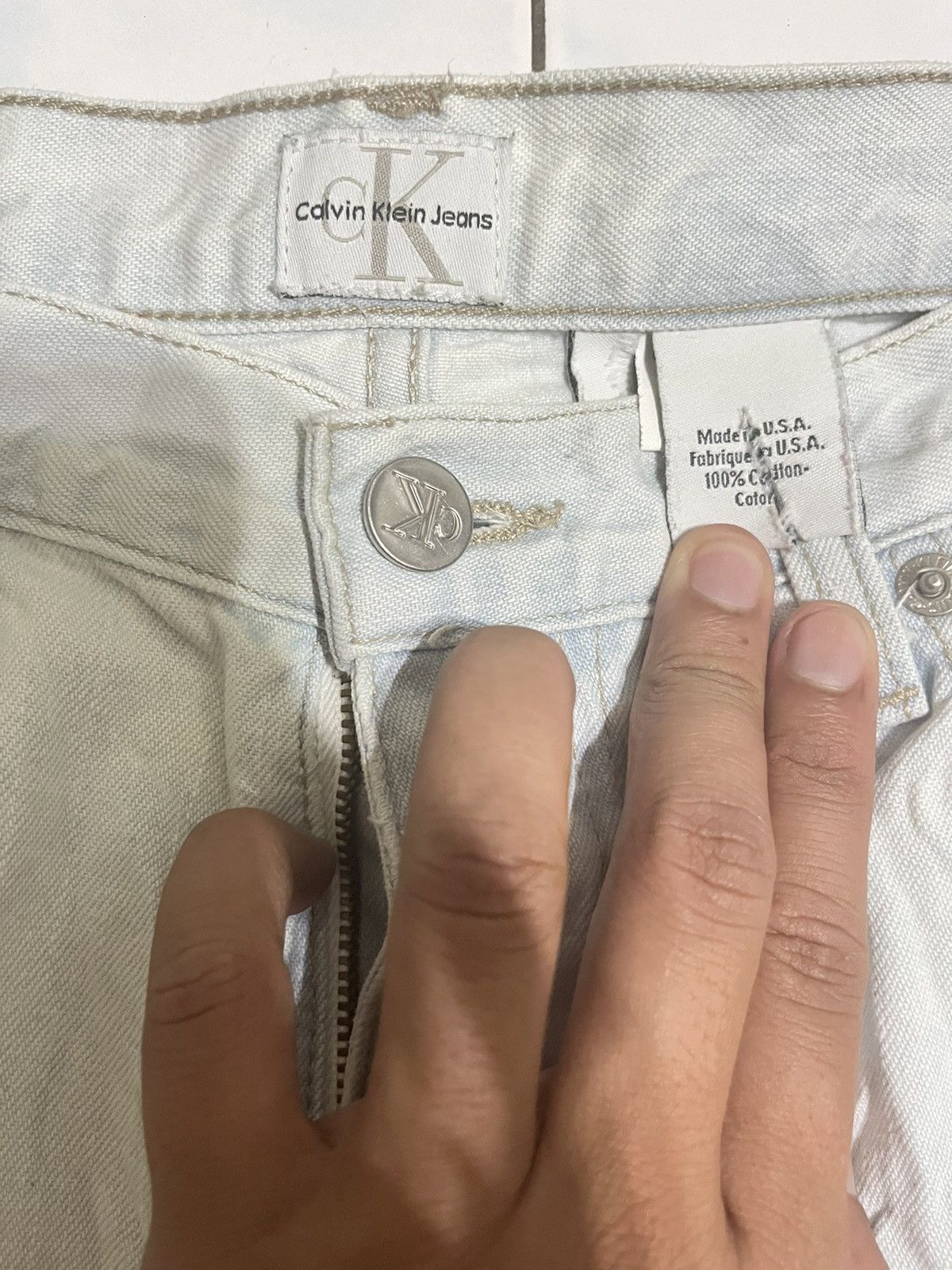 Calvin Klein × Vintage Calvin Klein Size US 30 / EU 46 - 2 Thumbnail