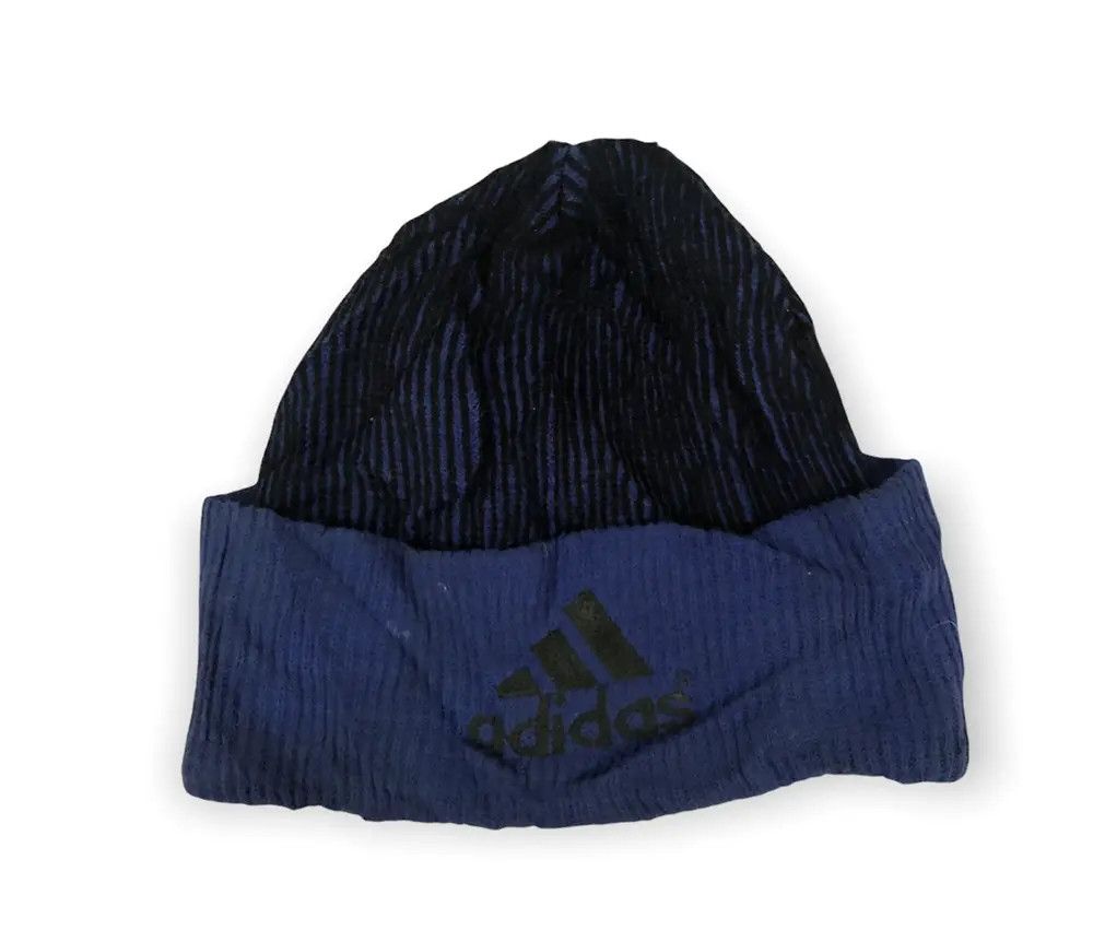 Adidas Vintage Adidas Big Logo beanie Size ONE SIZE - 3 Thumbnail