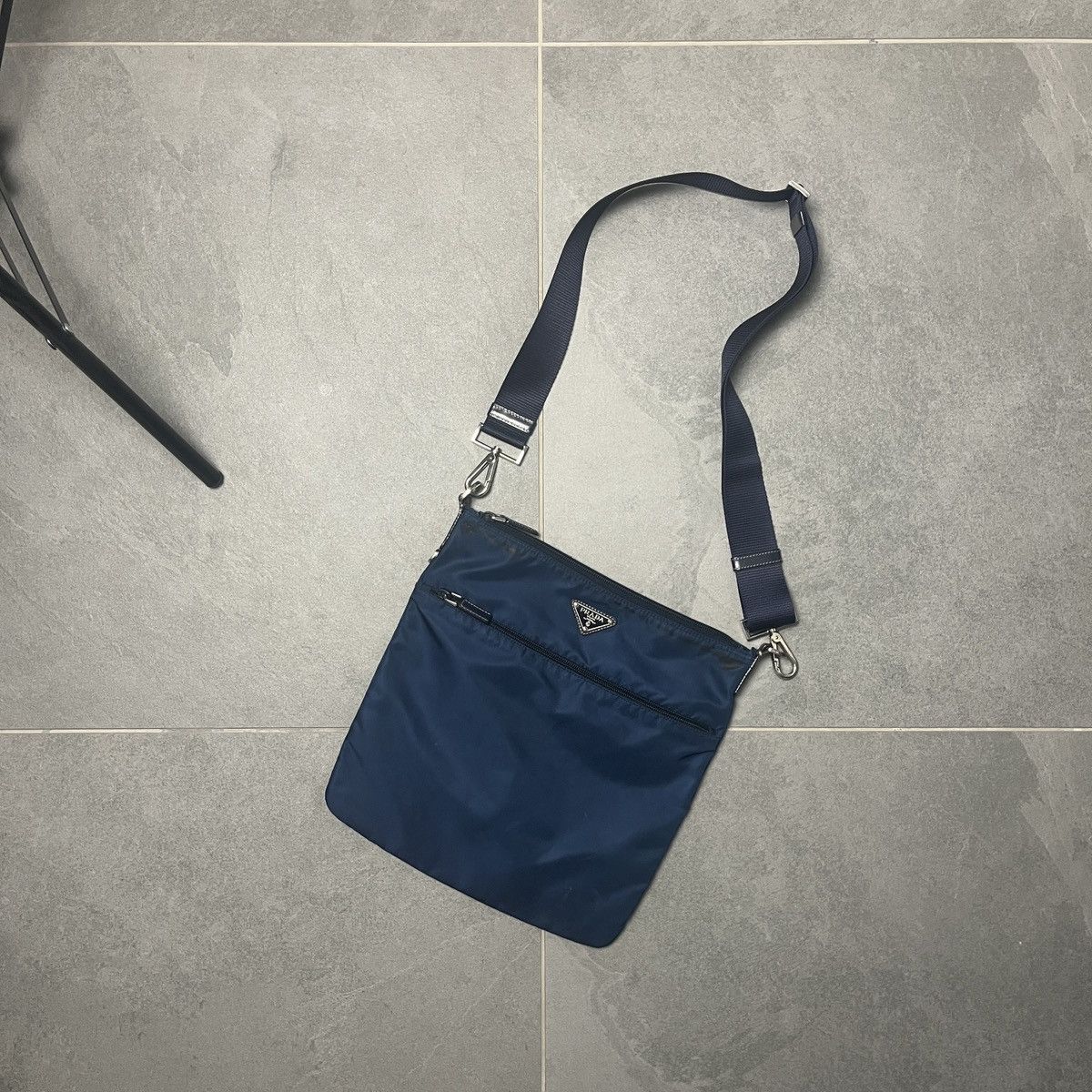 Prada Prada Nylon Messenger Bag - Shoulder Bag Size ONE SIZE - 2 Thumbnail