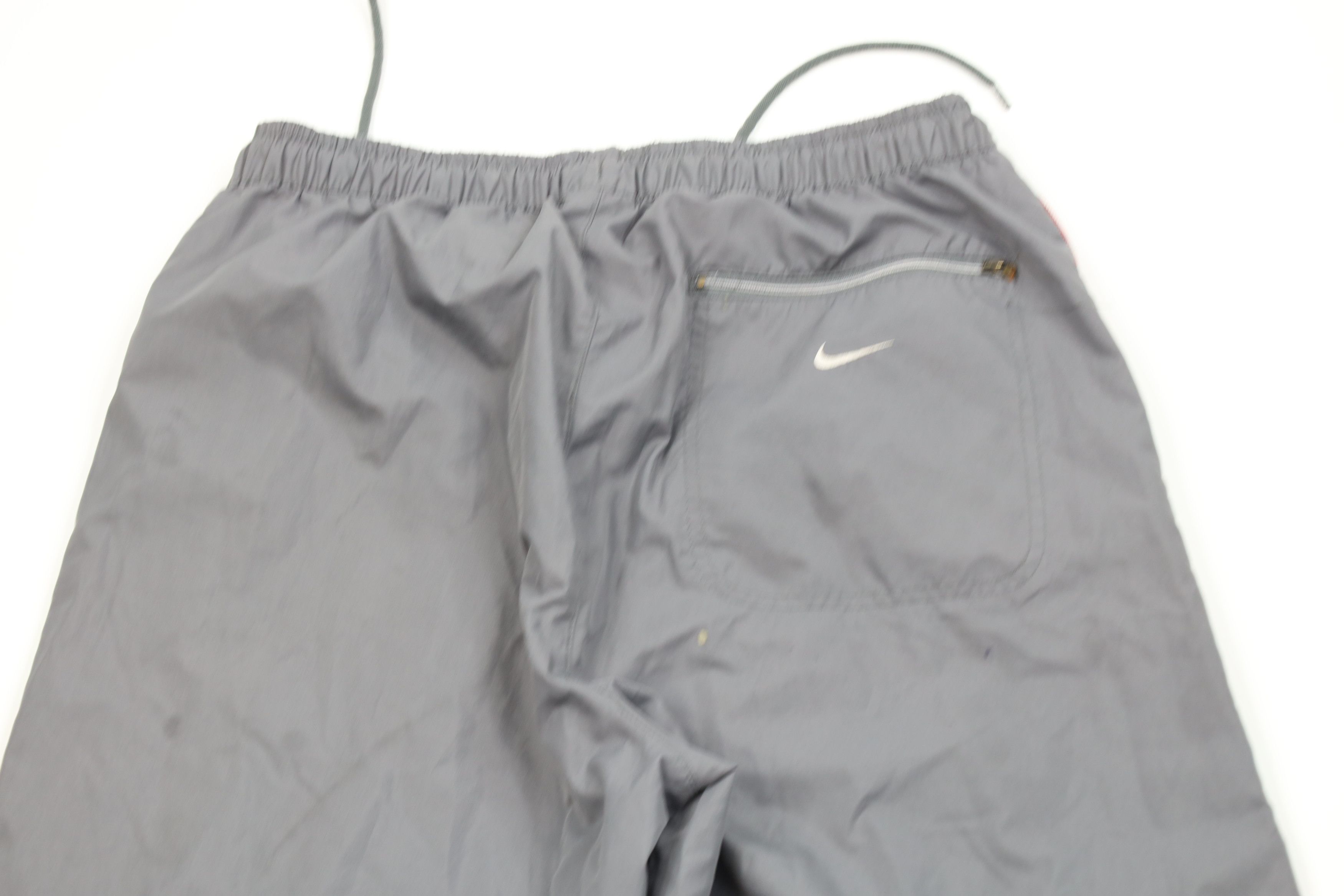 Nike Vintage Nike Scott Mini Swoosh Wide Leg Windbreaker Pants Size US 36 / EU 52 - 12 Thumbnail
