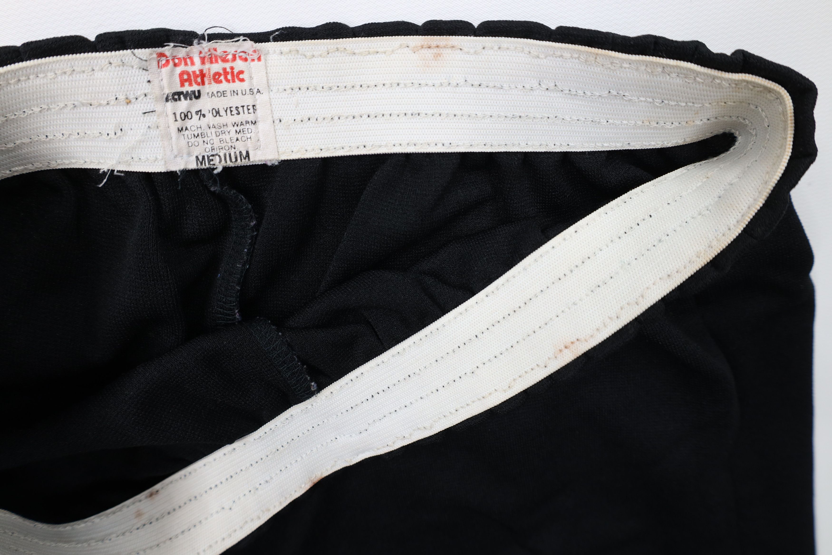 Vintage Vintage 70s Streetwear Jogging Soccer Shorts Black Knit USA Size US 32 / EU 48 - 8 Thumbnail