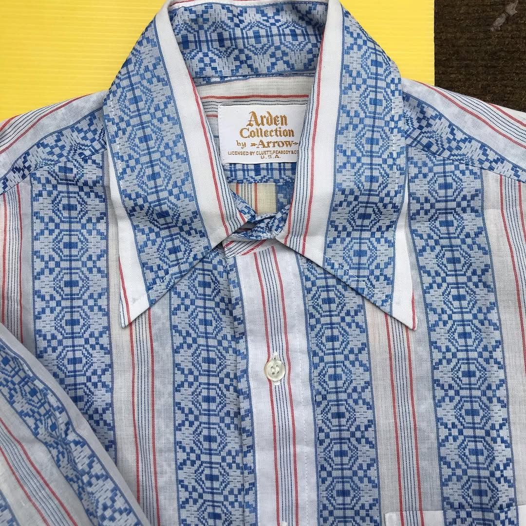 Arrow × Vintage Arrow Arden Collection Series Perma prest Dagger Collar Size US M / EU 48-50 / 2 - 4 Thumbnail