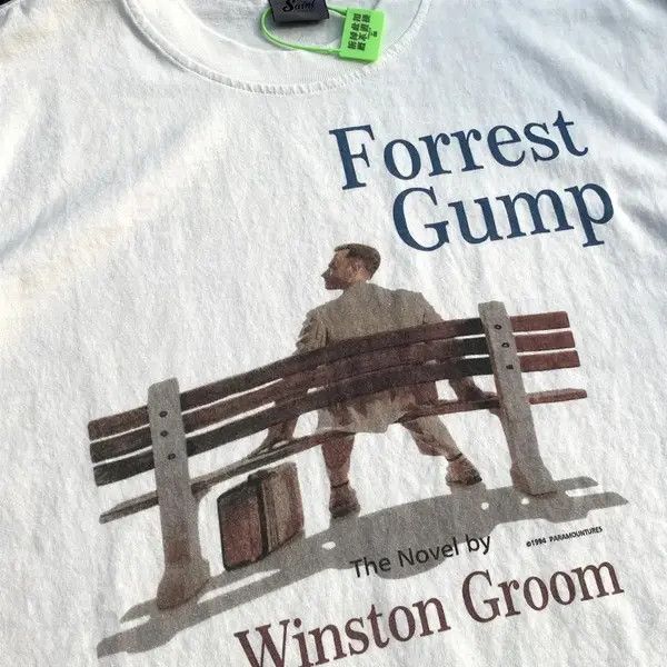 VIBE Forrest Gump Edition Printed Tshirt Size US M / EU 48-50 / 2 - 5 Thumbnail