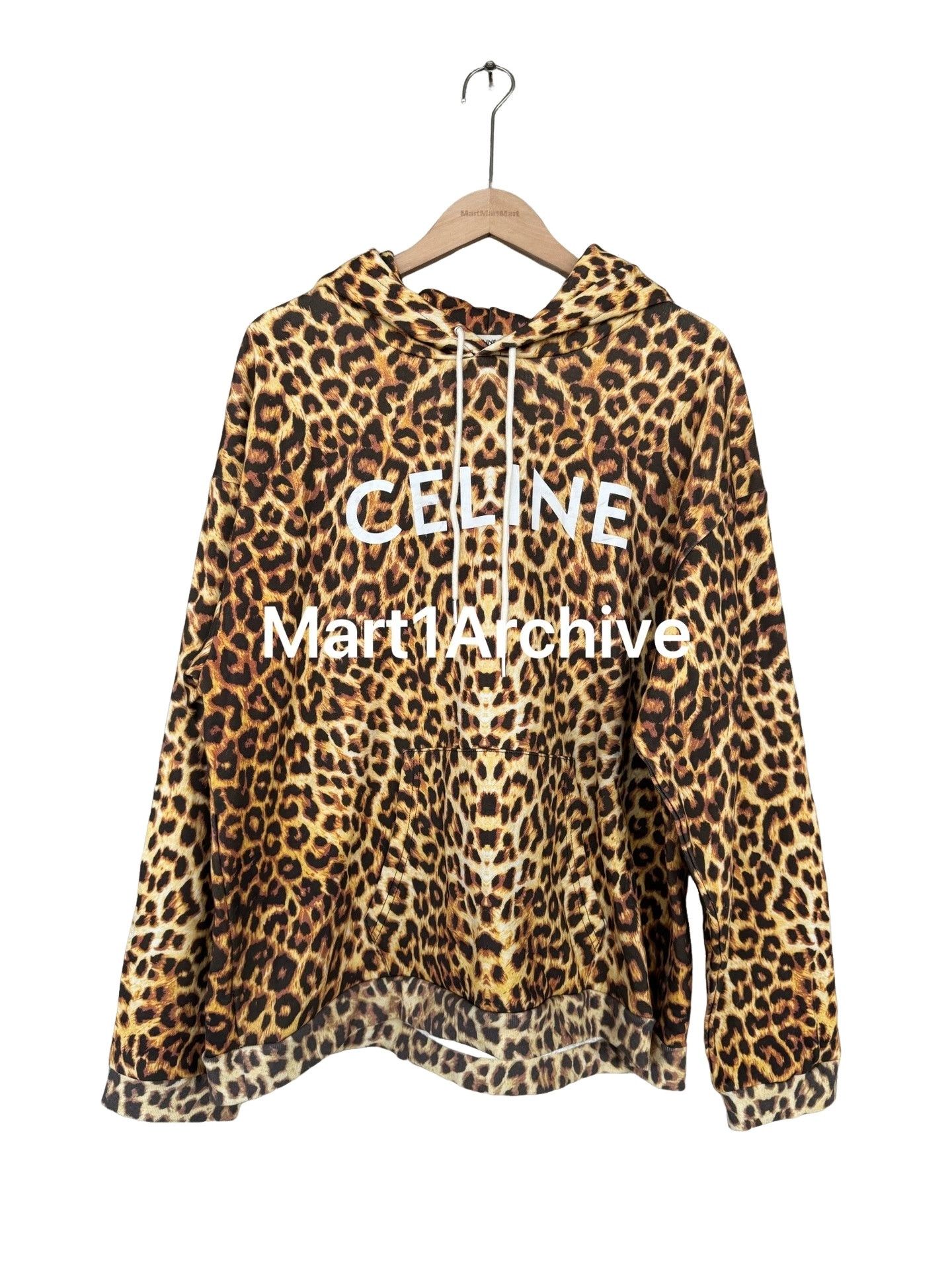 Celine CELINE LEOPARD HOODIE | Grailed