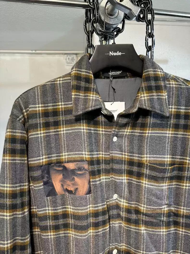 Undercover UNDERCOVER 19AW Clockwork orange flannel jacket Size US XL / EU 56 / 4 - 2 Thumbnail