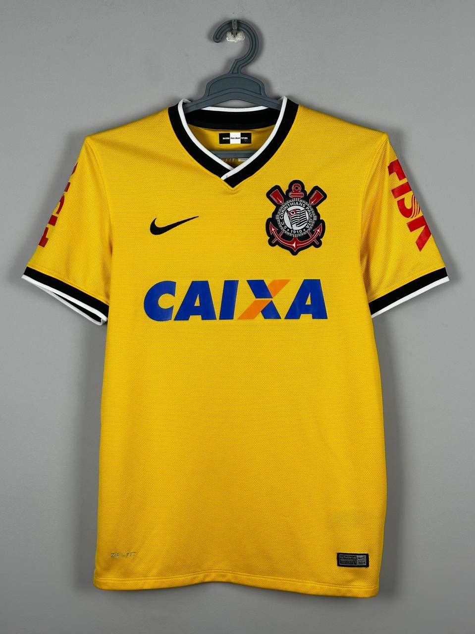 Nike 2014 Nike S.C. Corinthians Paulista Brazil Soccer Jersey Size US S / EU 44-46 / 1 - 1 Thumbnail