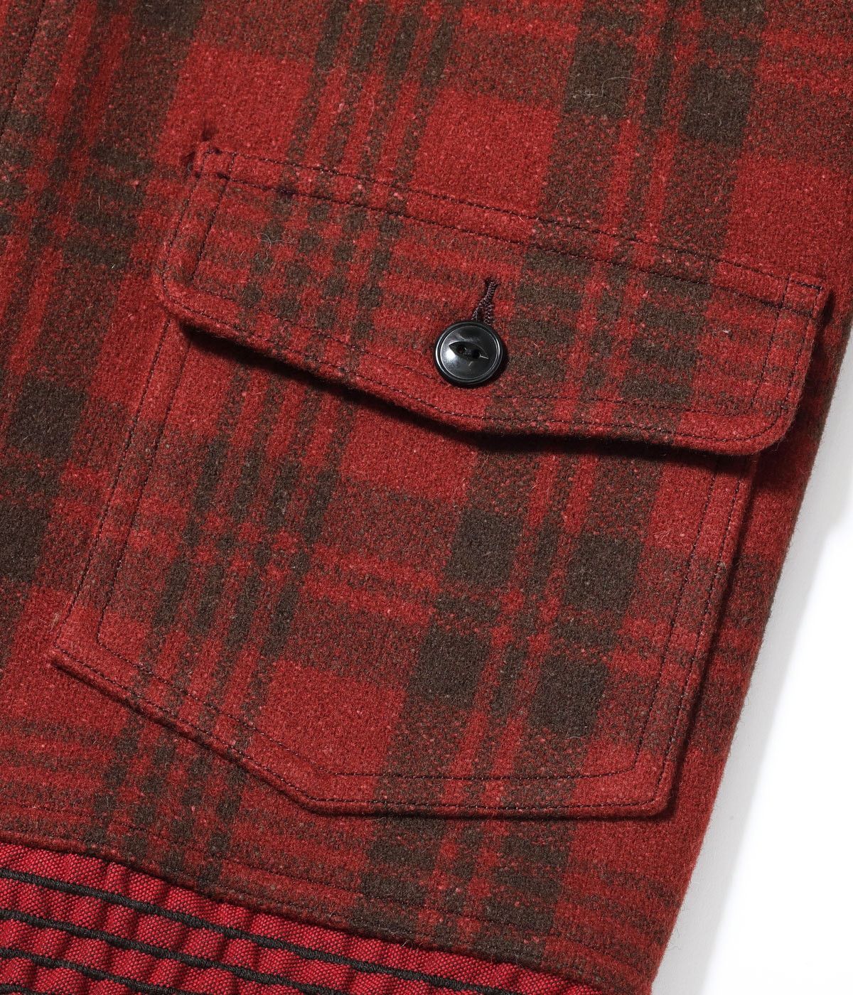 Buzz Rickson's Buzz Rickson red/black Buffalo Plaid Wool Jacket size 40 Size US L / EU 52-54 / 3 - 5 Thumbnail