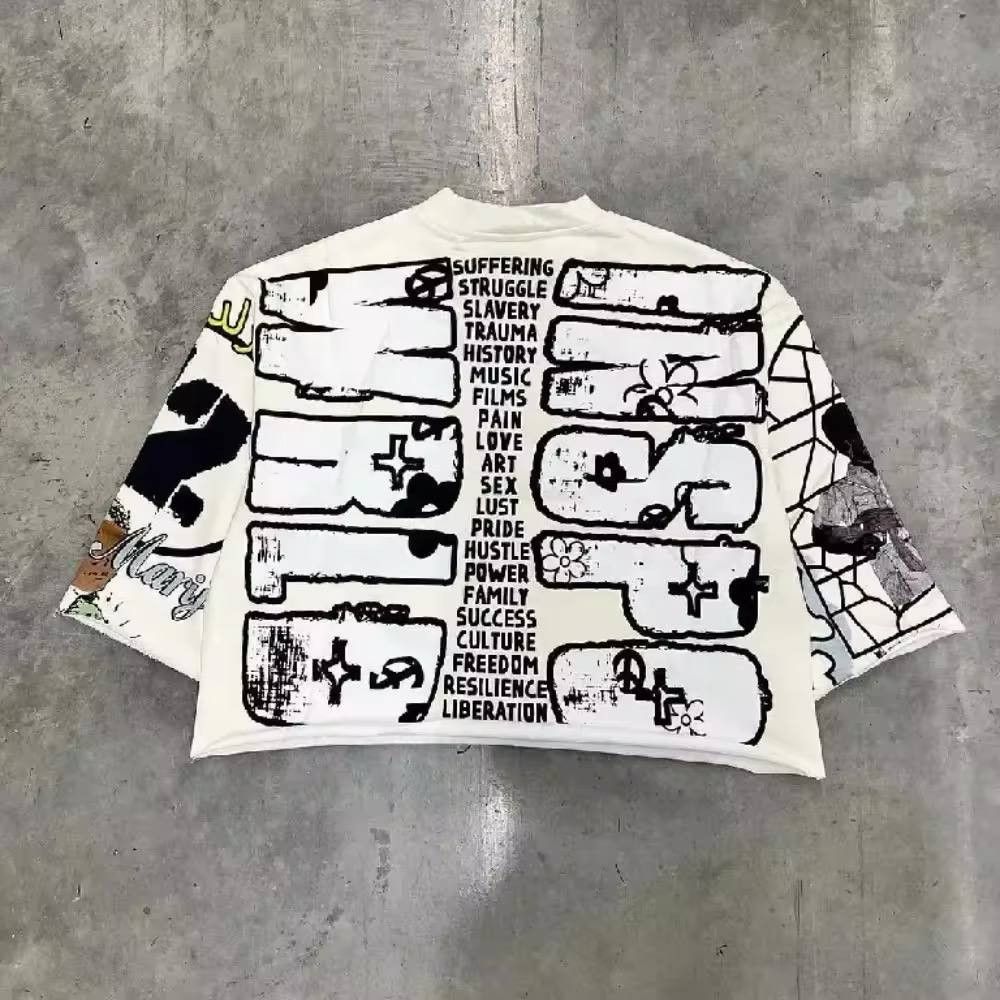 Vintage Oversize hip-hop t-shirt. Size US M / EU 48-50 / 2 - 2 Thumbnail