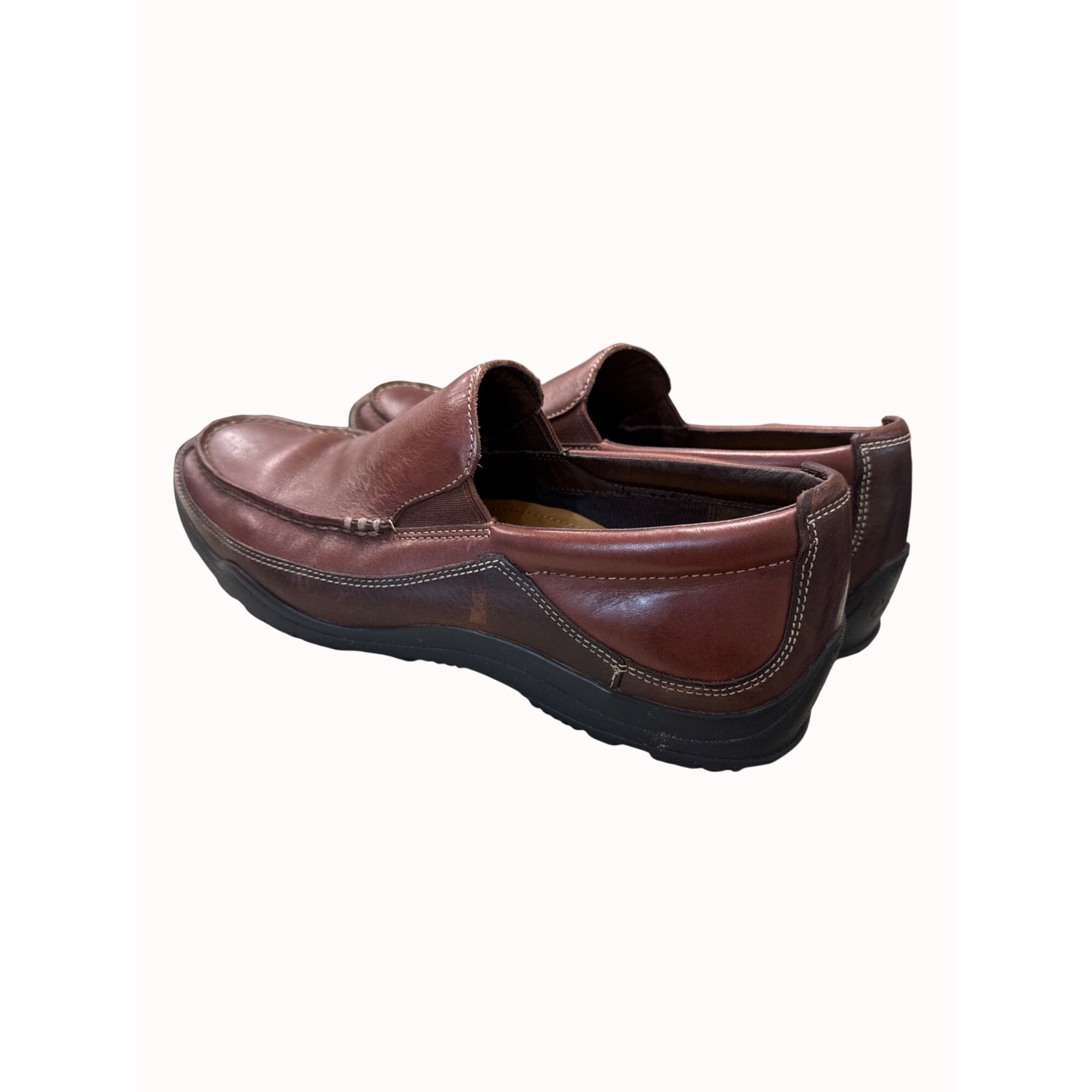 Cole Haan Cole Haan Nike Air men’s brown leather loafer shoes size 8.5 Size US 8.5 / EU 41-42 - 5 Thumbnail