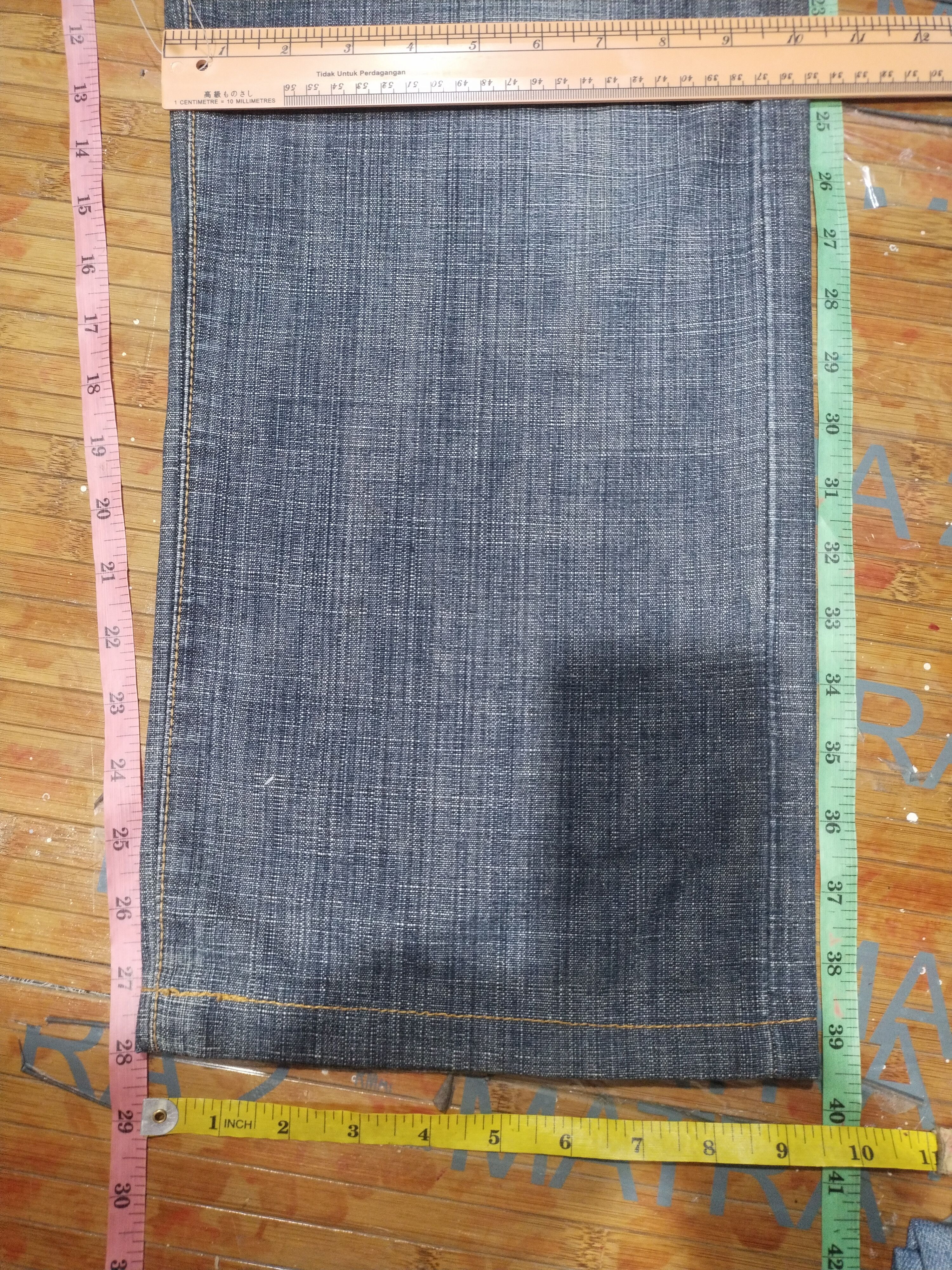 Edwin × Japanese Brand × Vintage Edwin 505D " Orengs Taq" Sz 32" Size US 32 / EU 48 - 8 Thumbnail